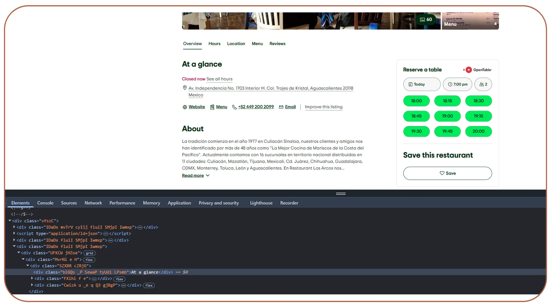 Building a Centralized Restaurant Database