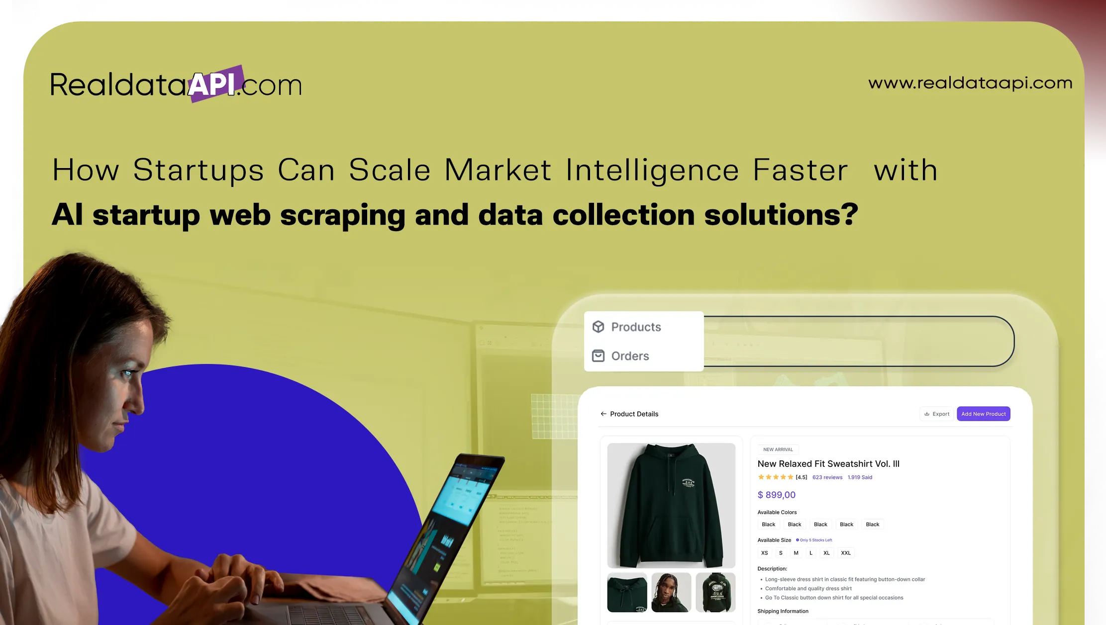 How Startups Can Scale Market Intelligence Faster  with AI startup web scraping and data collection solutions?
