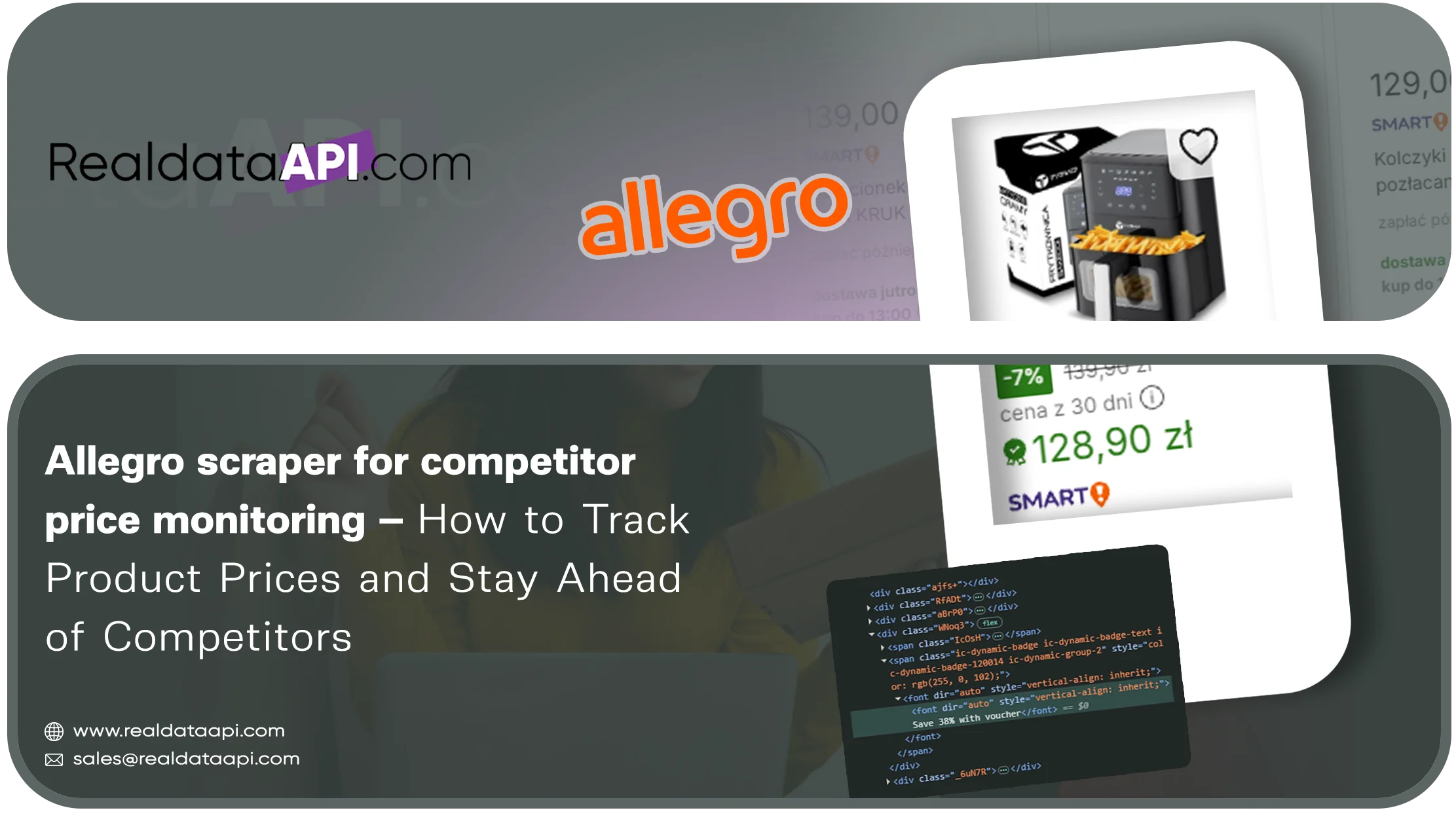 Allegro scraper for competitor price monitoring