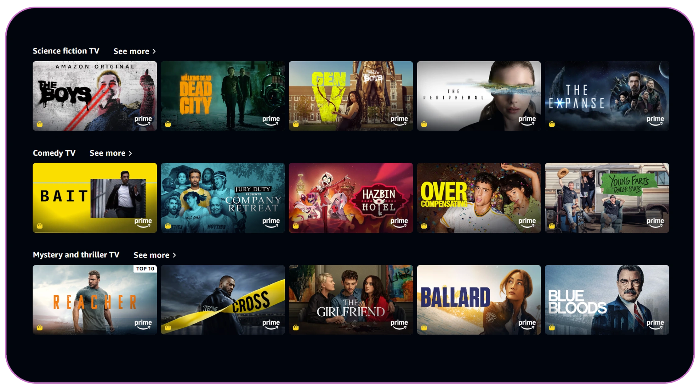 Amazon video web scraping for content research