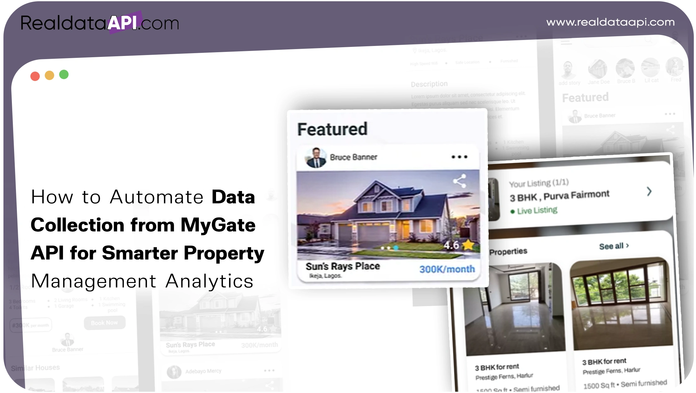 How to Automate Data Collection from MyGate API for Smarter Property Management Analytics