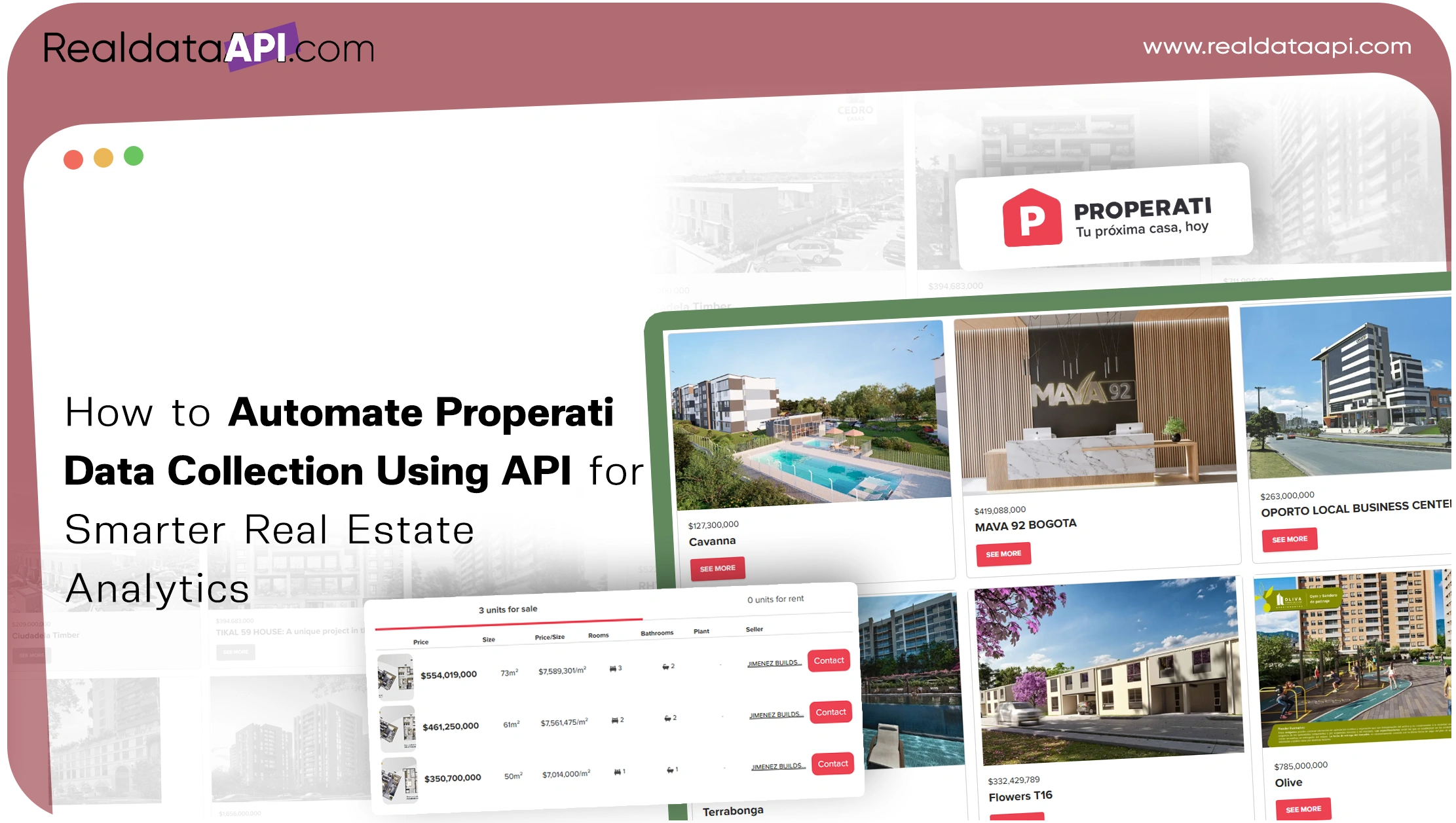 How to Automate Properati Data Collection Using API for Smarter Real Estate Analytics
