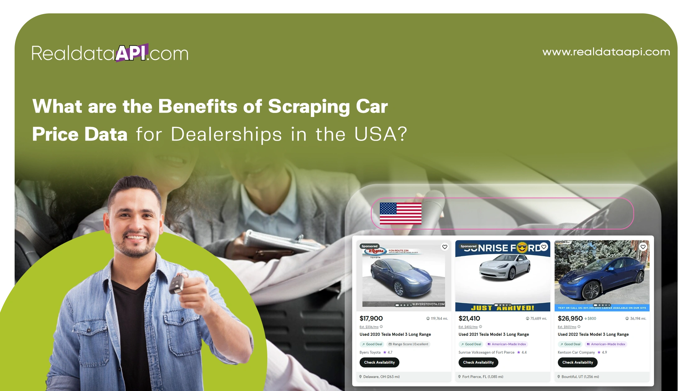 What are the Benefits of Scraping Car Price Data for Dealerships in the USA?