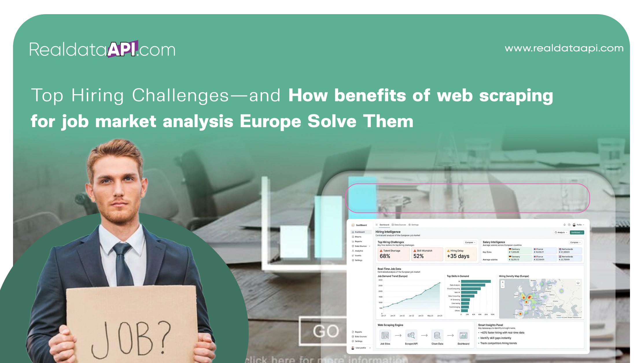 Top Hiring Challenges—and How benefits of web scraping for job market analysis Europe Solve Them 
