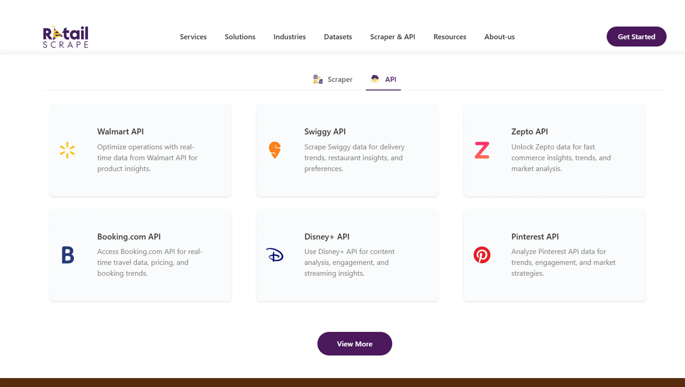 Retails-Scrape-API Retails-Scrape-API