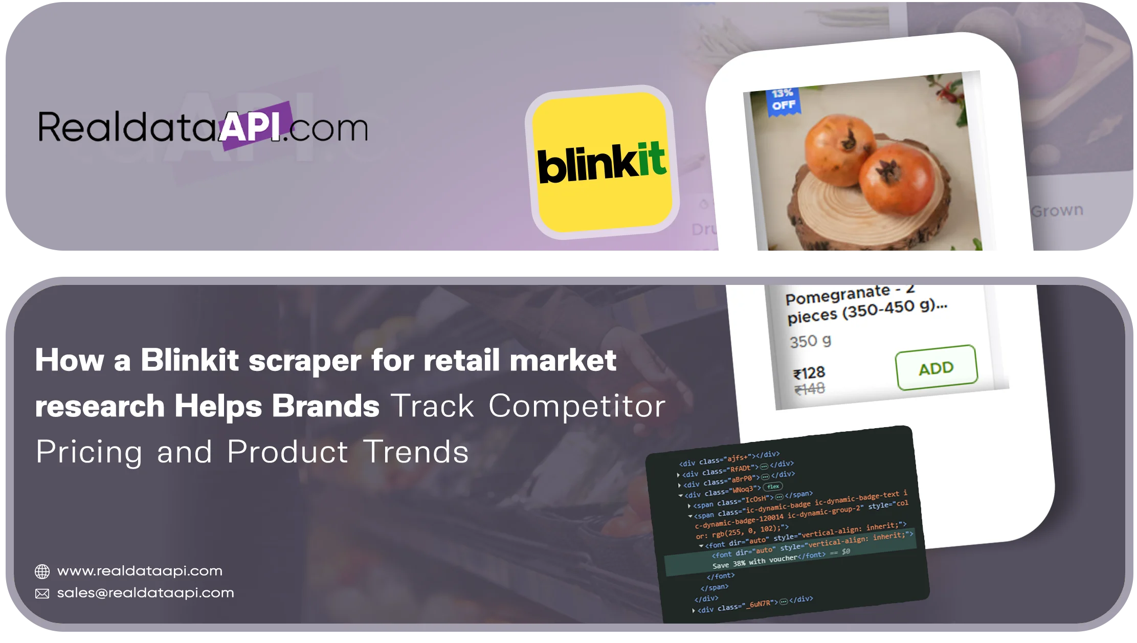 Blinkit scraper for retail market research