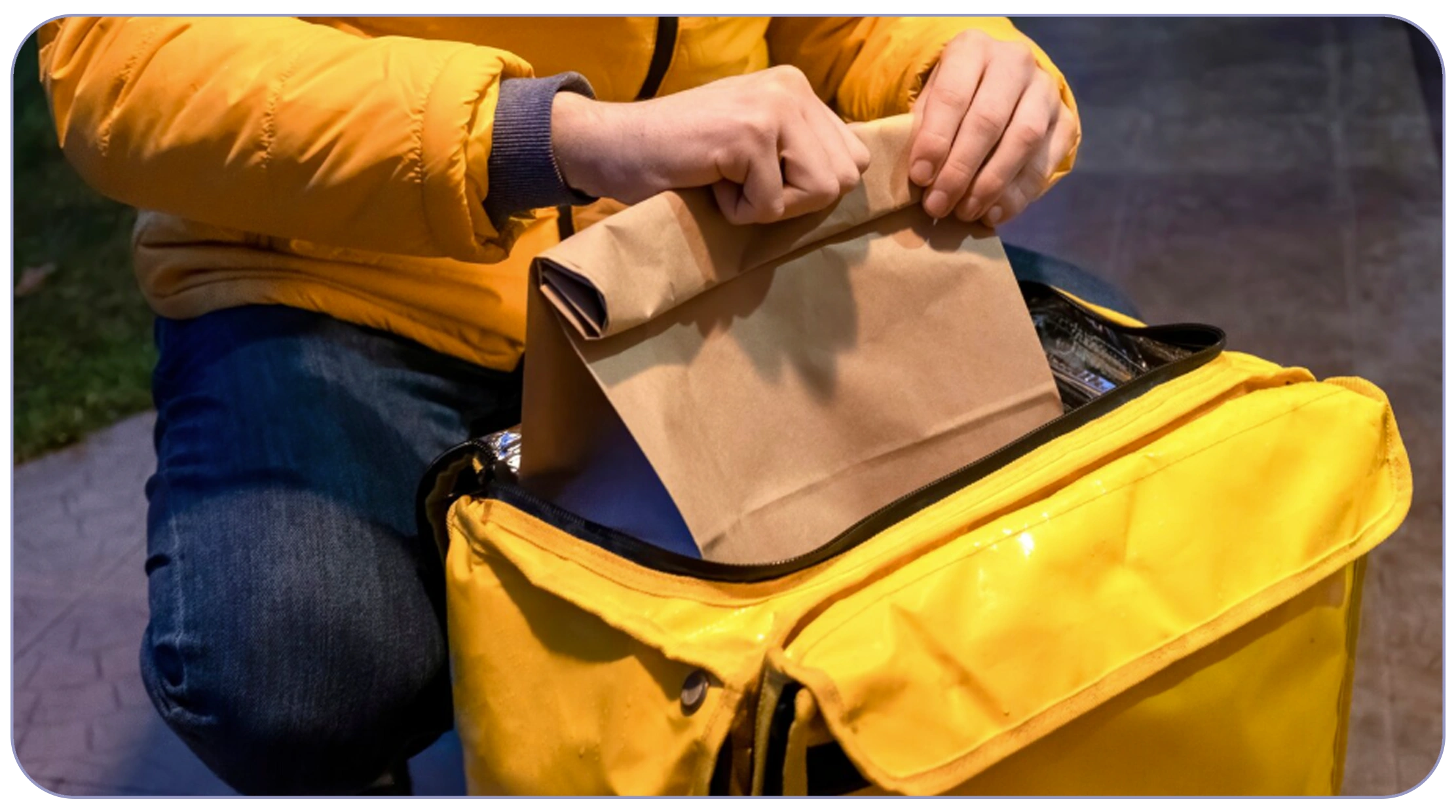 How can food delivery data reveal market trends