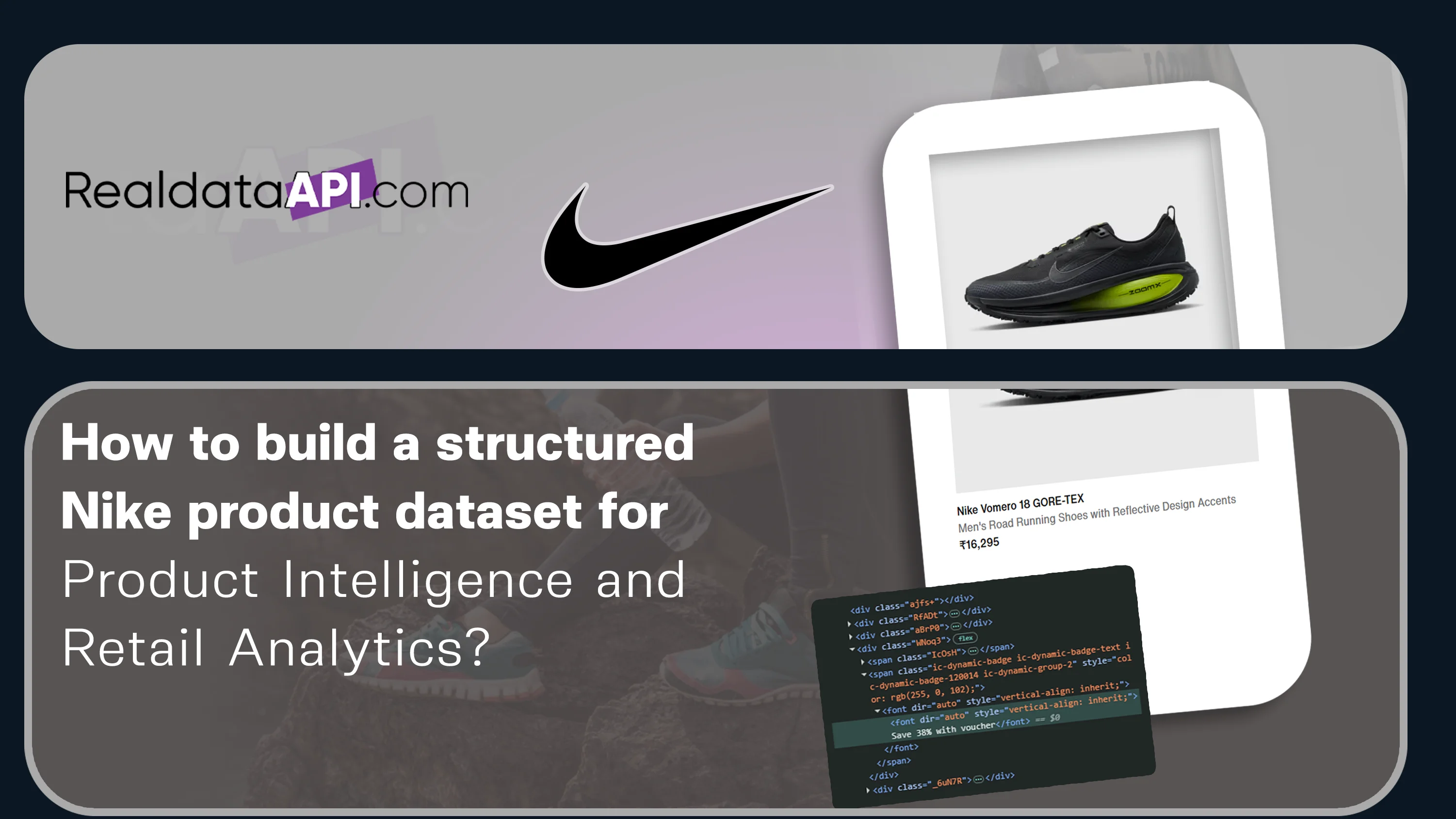 build a structured Nike product dataset