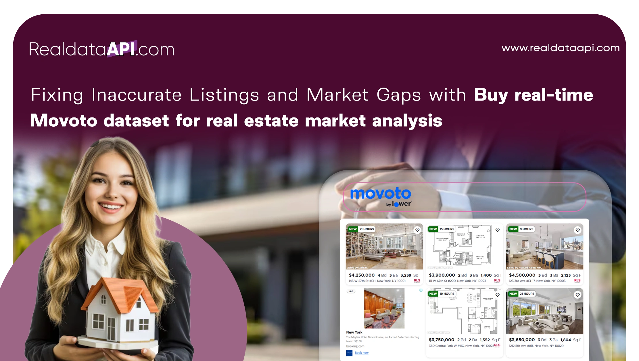 Fixing Inaccurate Listings and Market Gaps with Buy real-time Movoto dataset for real estate market analysis 