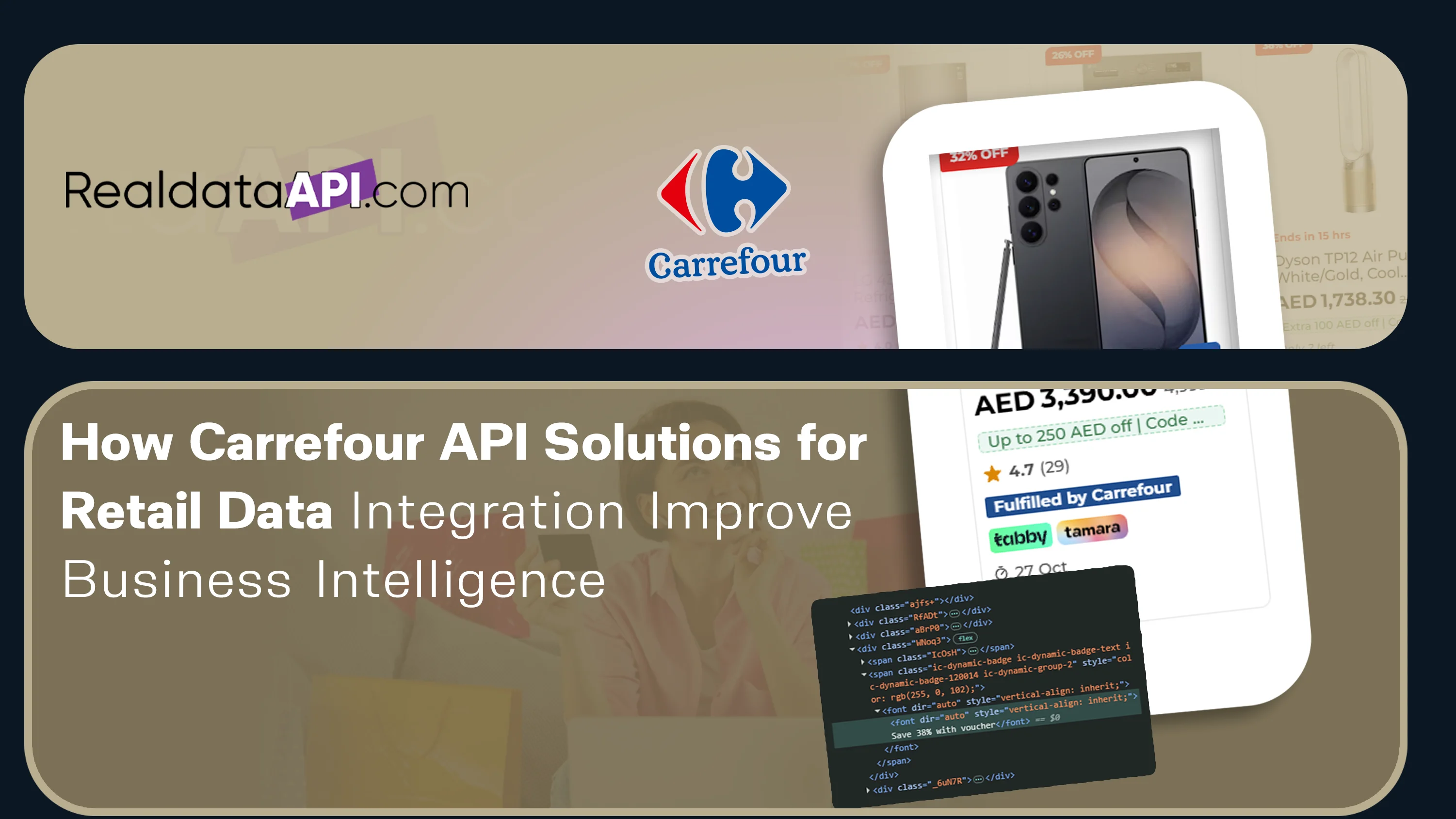 Carrefour API solutions for retail data integration