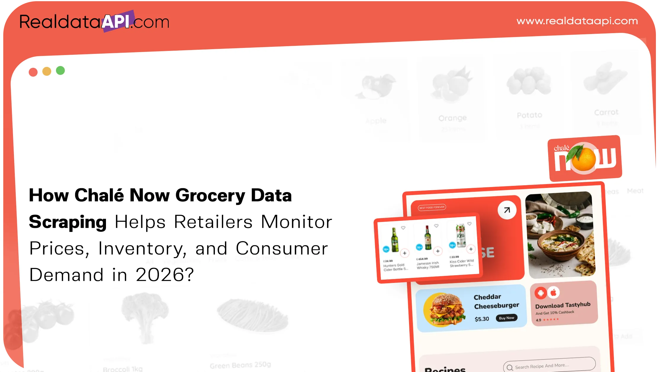 How Chalé Now Grocery Data Scraping Helps Retailers Monitor Prices, Inventory, and Consumer
                        Demand in 2026?