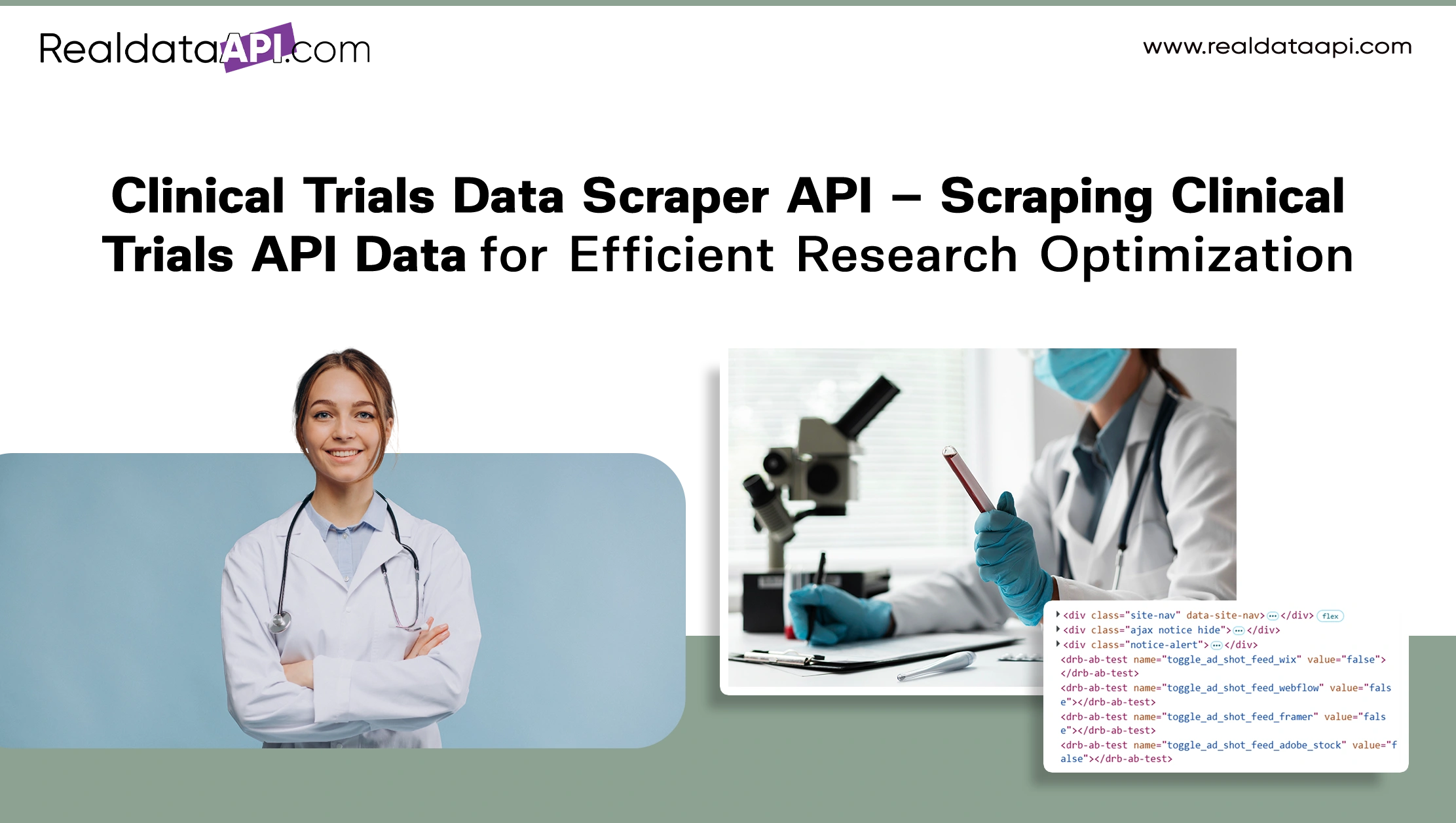 Clinical Trials Data Scraper API - Scraping Clinical Trials API Data for Efficient Research
                        Optimization