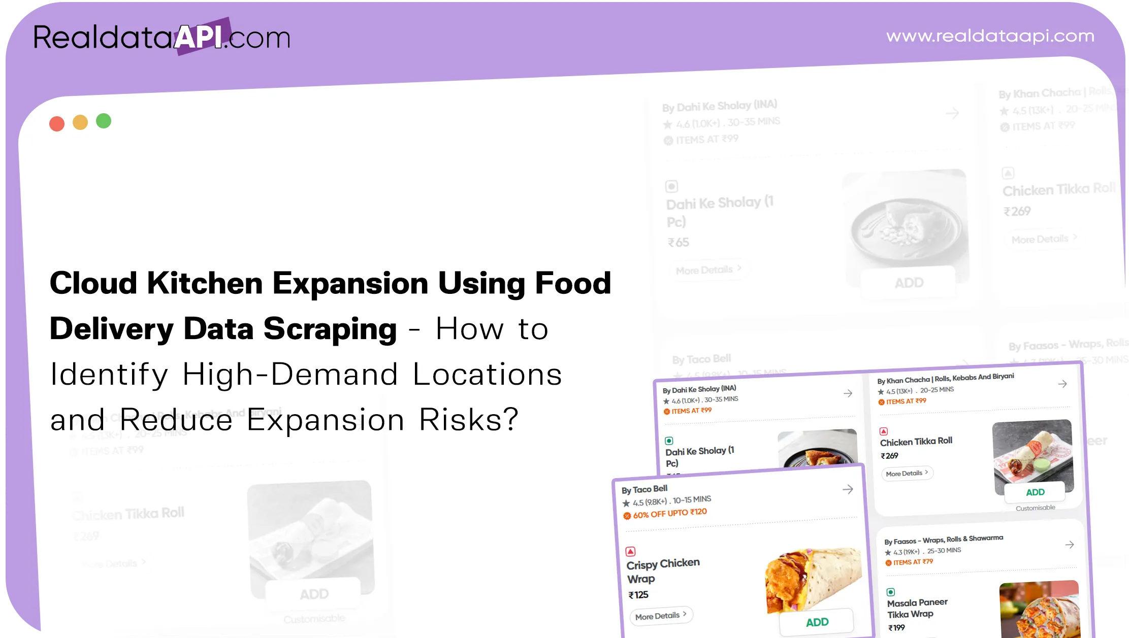 Cloud Kitchen Expansion Using Food Delivery Data Scraping - How to Identify High-Demand Locations and Reduce Expansion Risks 