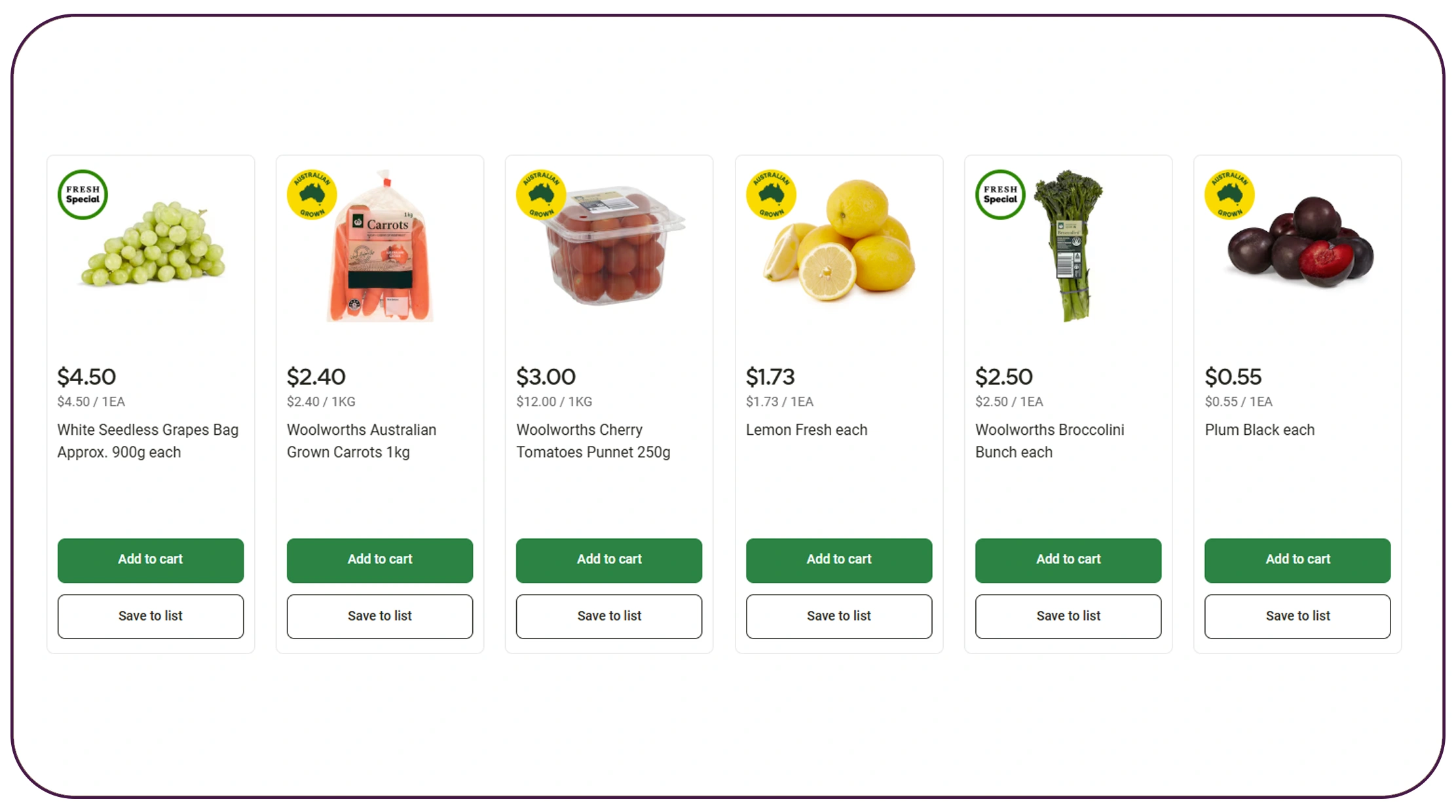 Tracking Volatility Across Australian Supermarkets