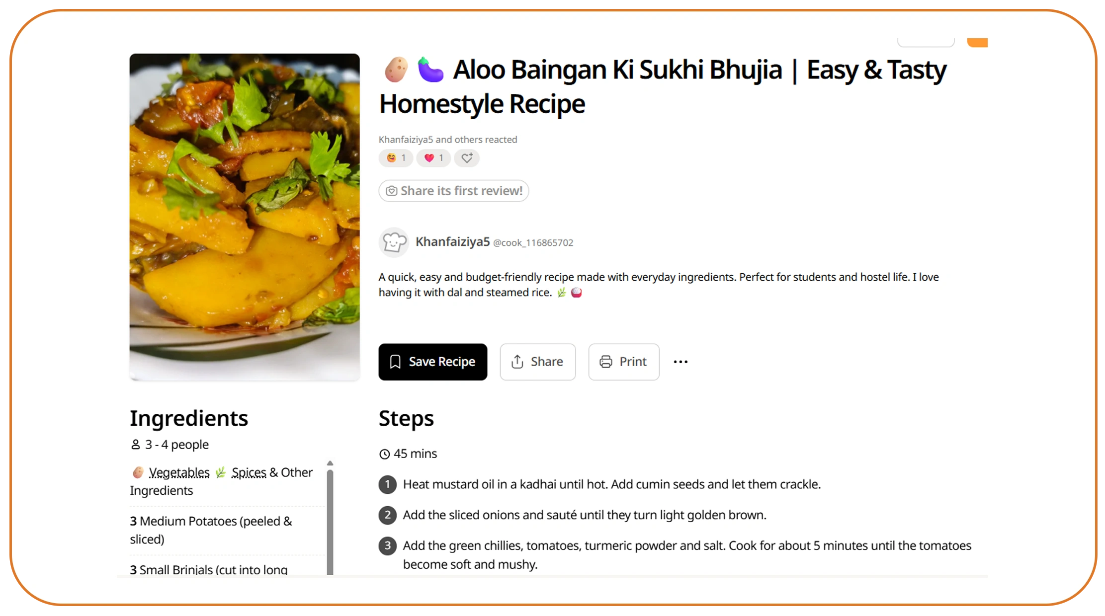 Food Dataset for global trend analysis