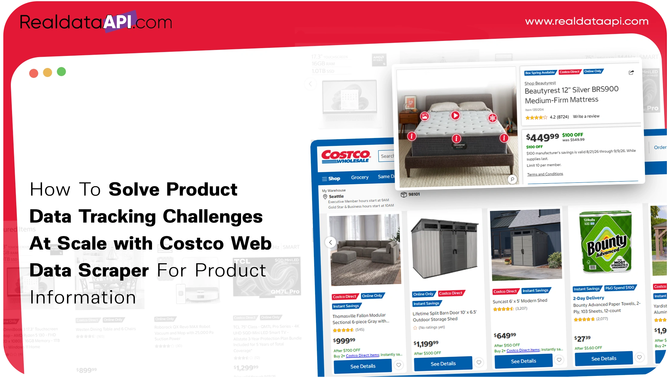 How To Solve Product Data Tracking Challenges At Scale with Costco Web Data Scraper For Product Information