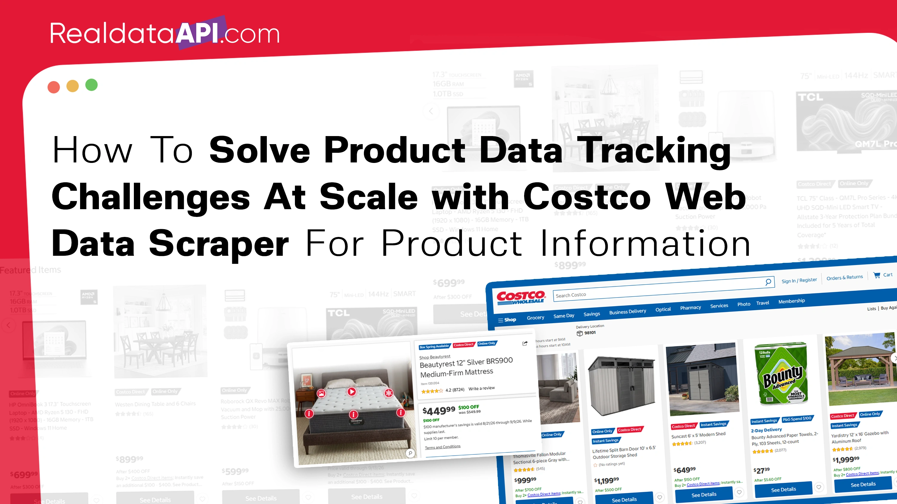 Costco web data scraper for product information