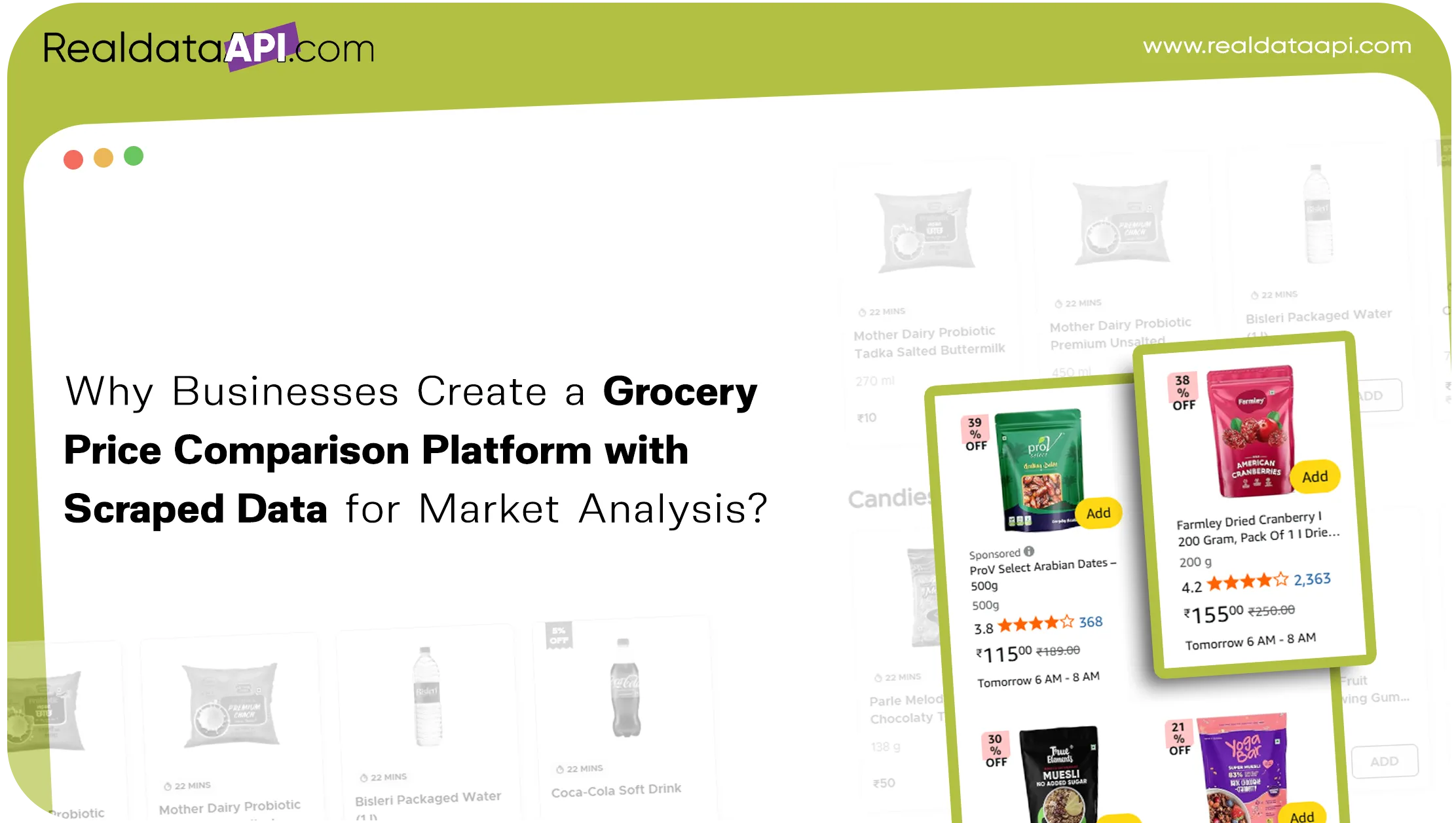 Why Businesses Create a Grocery Price Comparison Platform with Scraped Data for Market Analysis?