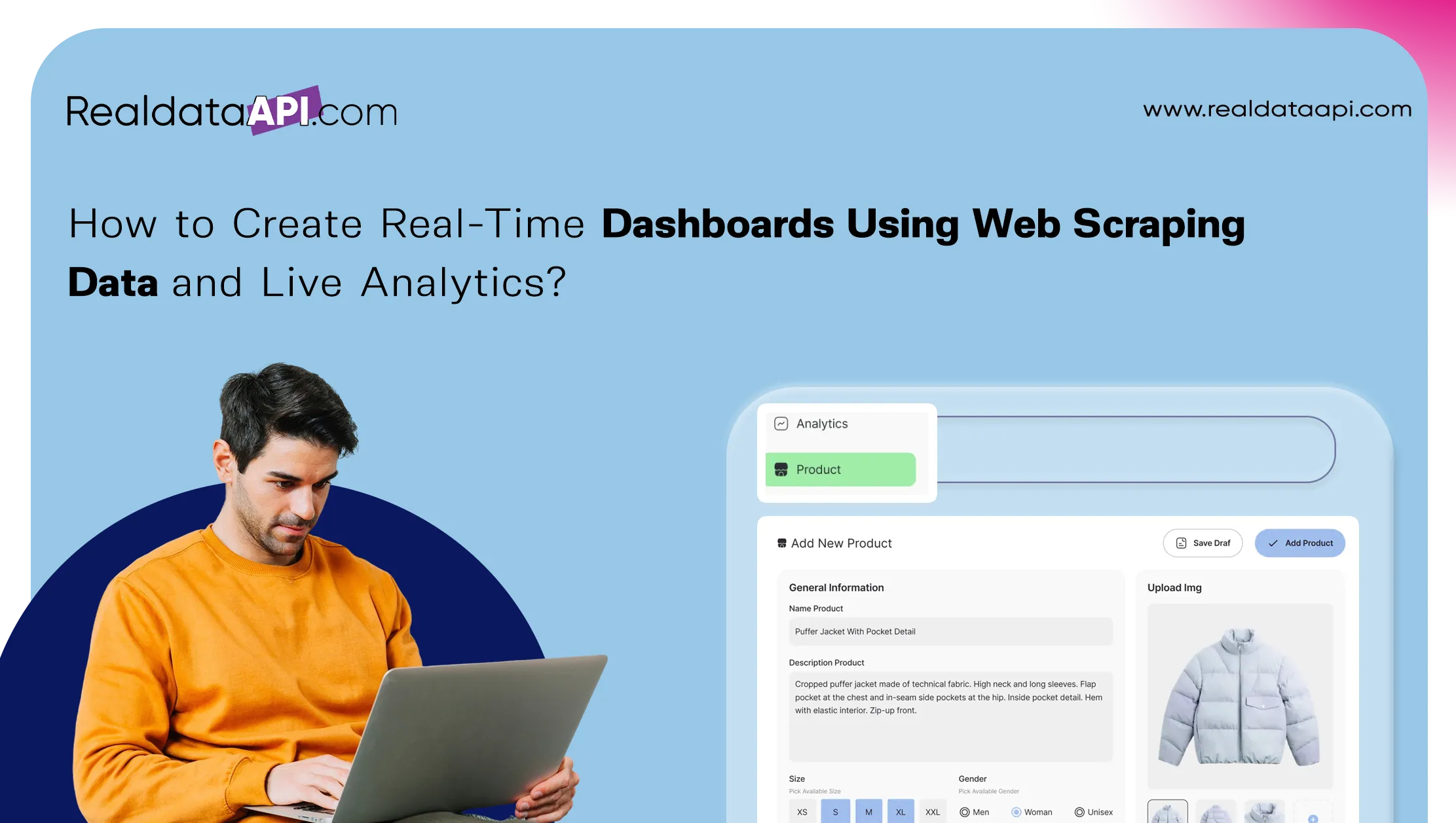 How to Create Real-Time Dashboards Using Web Scraping Data and Live Analytics?