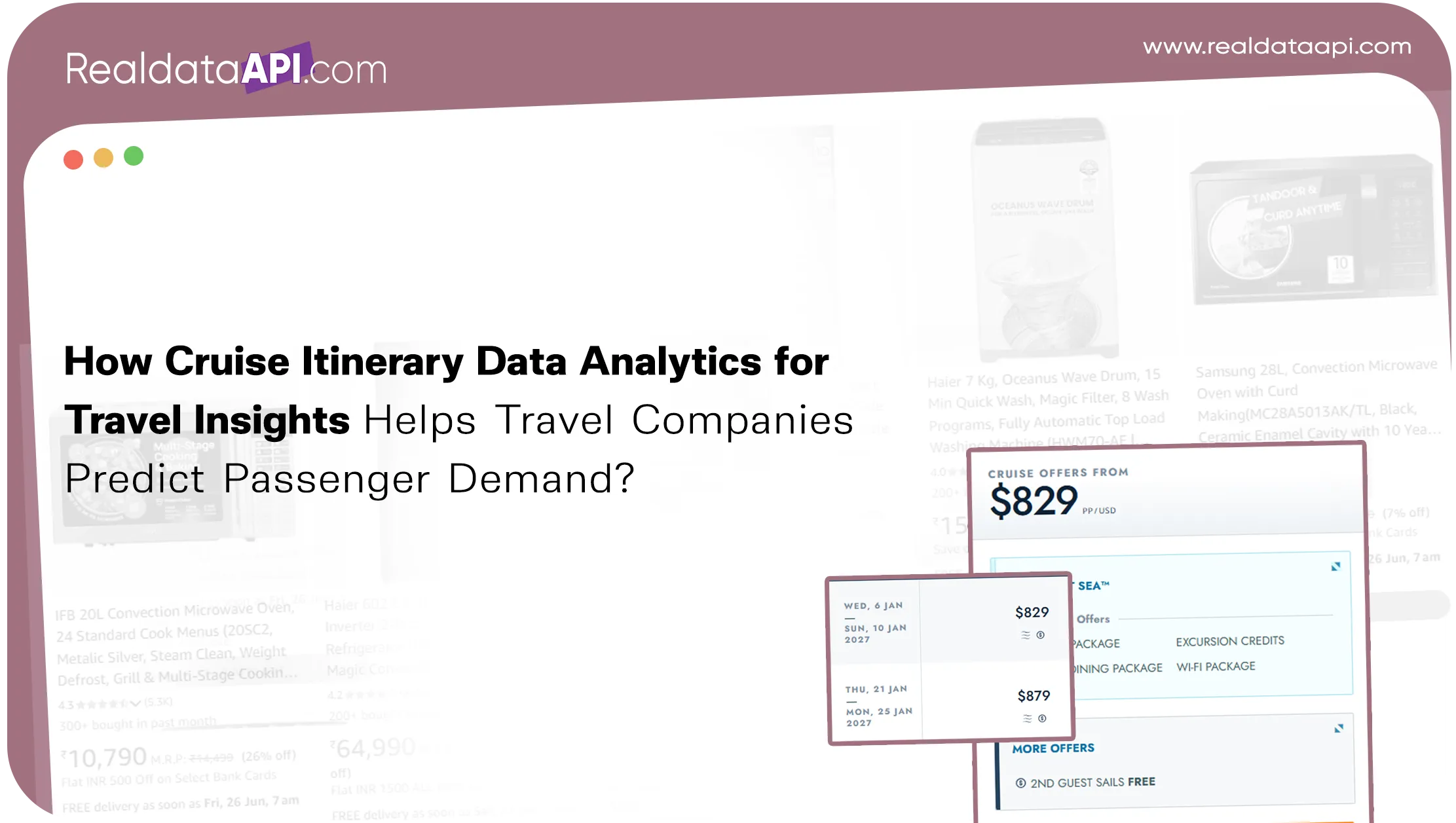 How Cruise Itinerary Data Analytics for Travel Insights Helps Travel Companies Predict Passenger Demand?