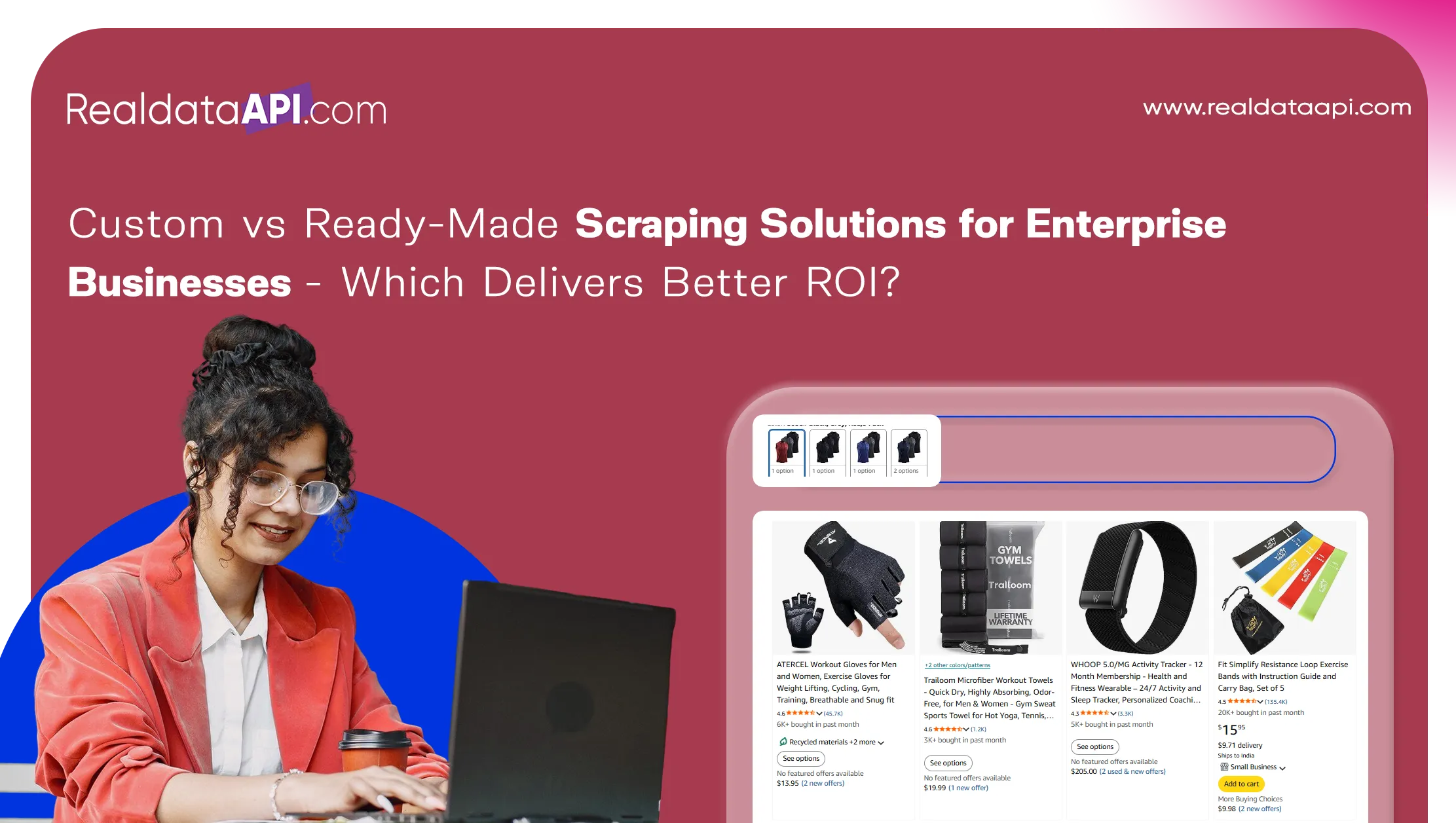 Custom vs Ready-Made Scraping Solutions for Enterprise Businesses - Which Delivers Better ROI?