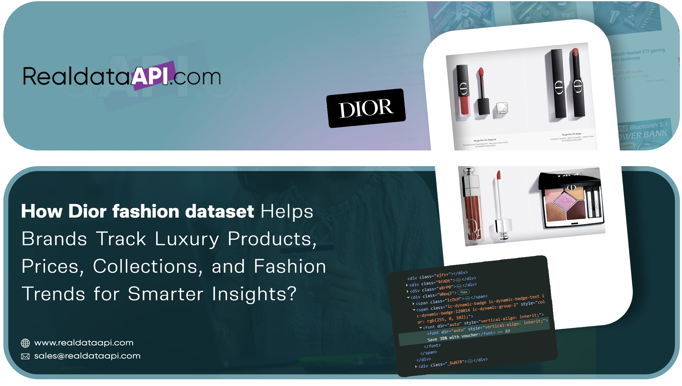 How Dior fashion dataset Helps Brands Track Luxury Products, Prices, Collections, and Fashion Trends for Smarter Insights?