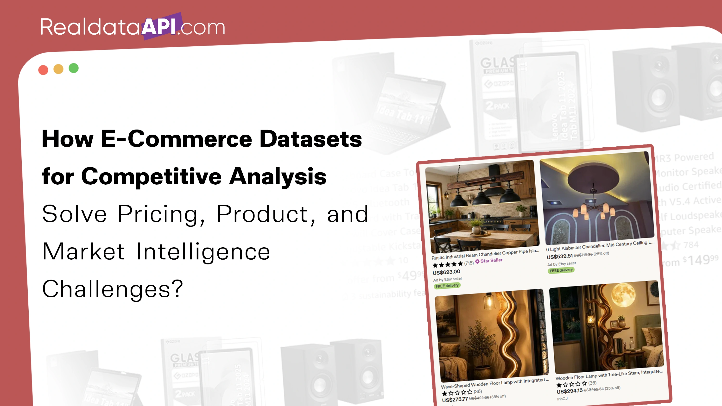 e-commerce datasets for competitive analysis