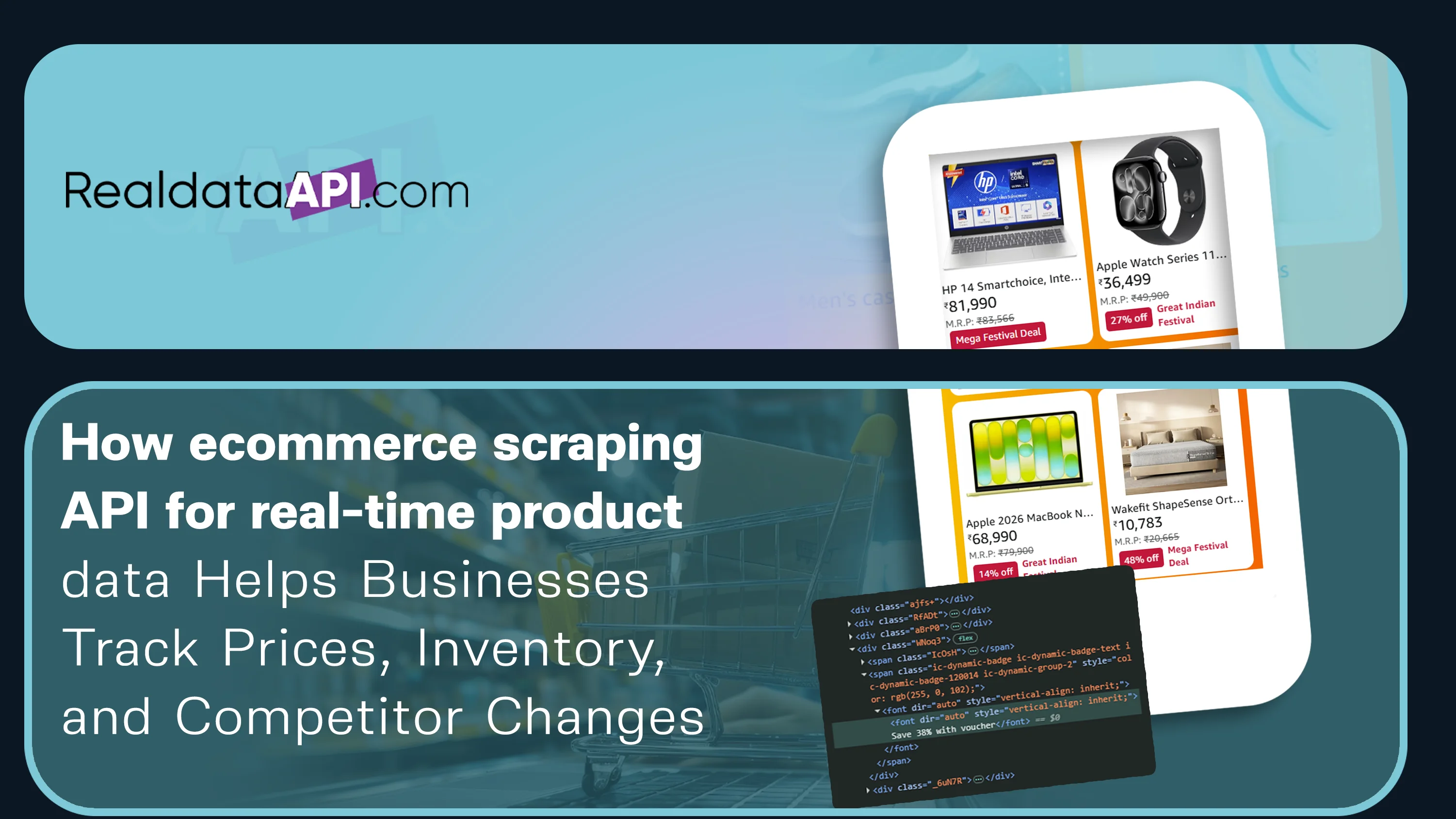 ecommerce scraping API for real-time product data