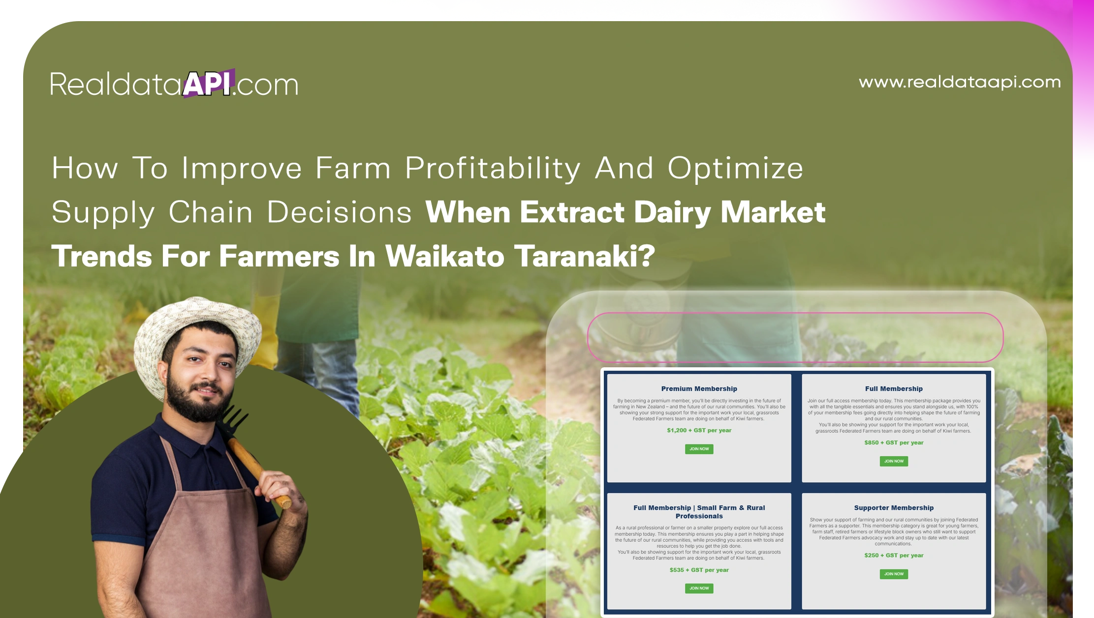 How To Improve Farm Profitability And Optimize Supply Chain Decisions When Extract Dairy Market Trends For Farmers In Waikato Taranaki?