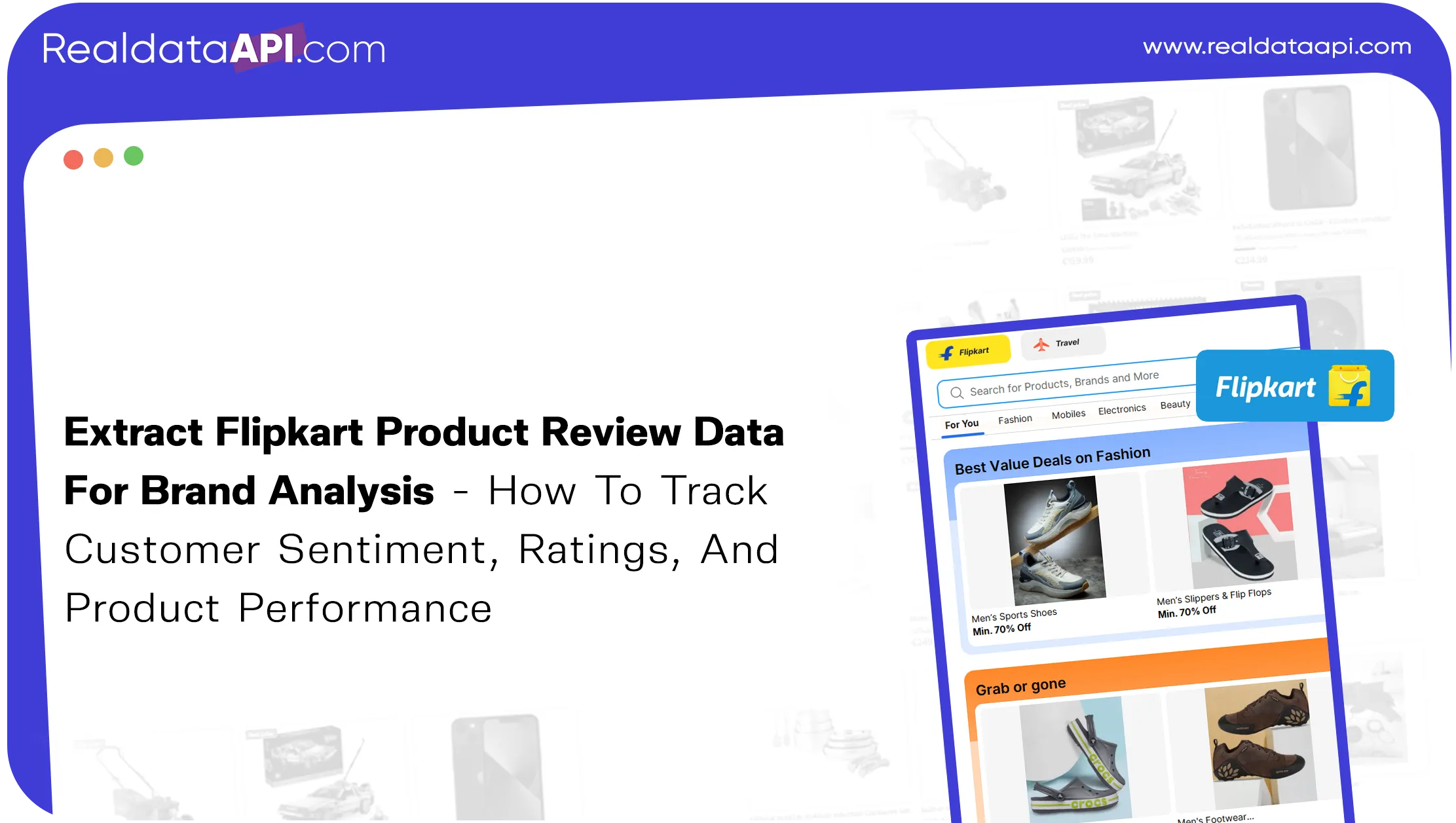 Extract Flipkart Product Review Data For Brand Analysis - How To Track Customer Sentiment, Ratings, And Product Performance