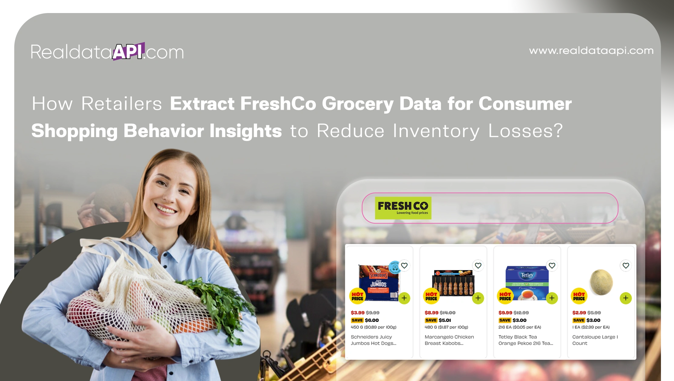 How Retailers Extract FreshCo Grocery Data for Consumer Shopping Behavior Insights to Reduce Inventory Losses 