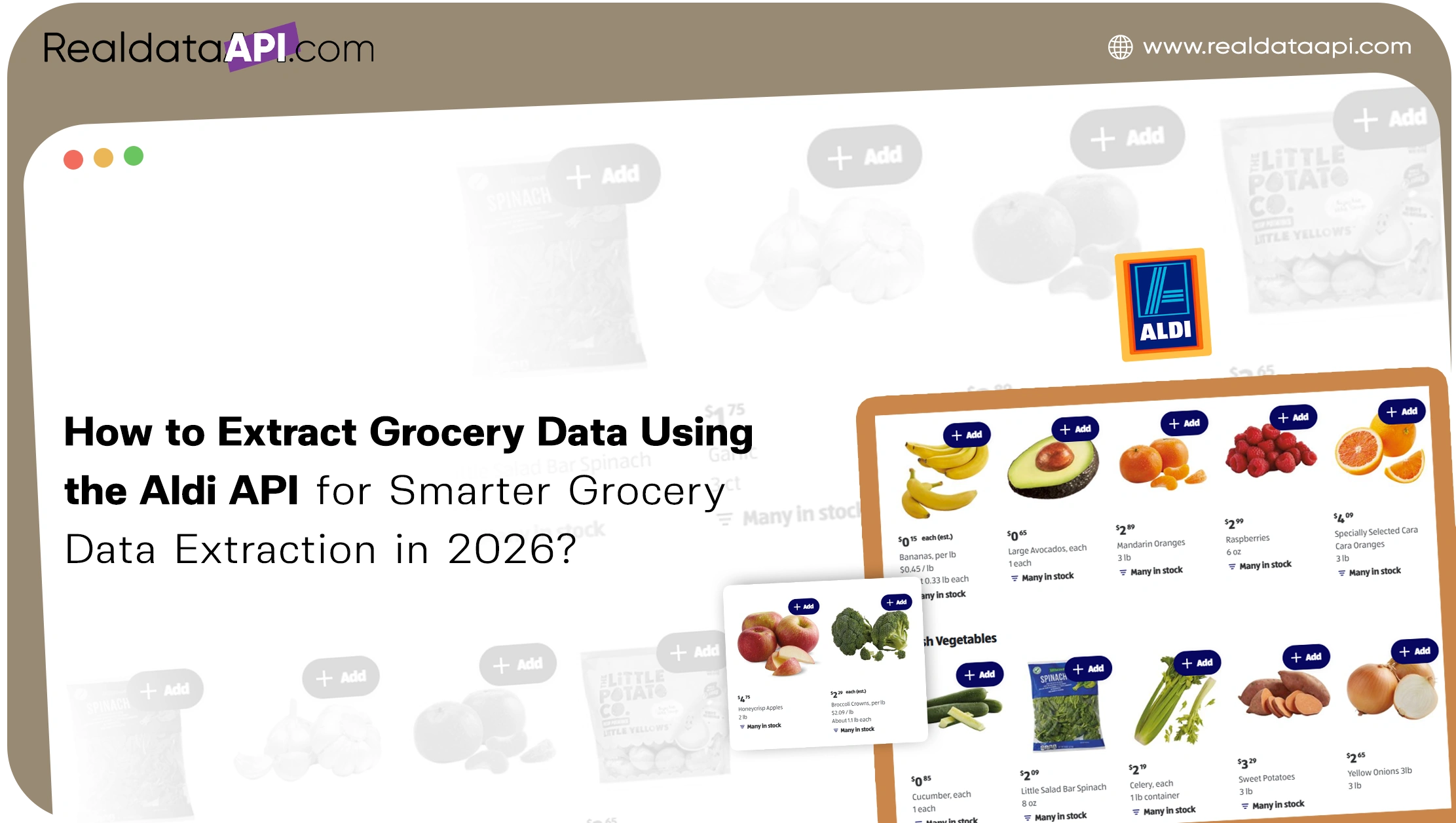How to Extract Grocery Data Using the Aldi API for Smarter Grocery Data Extraction in 2026?