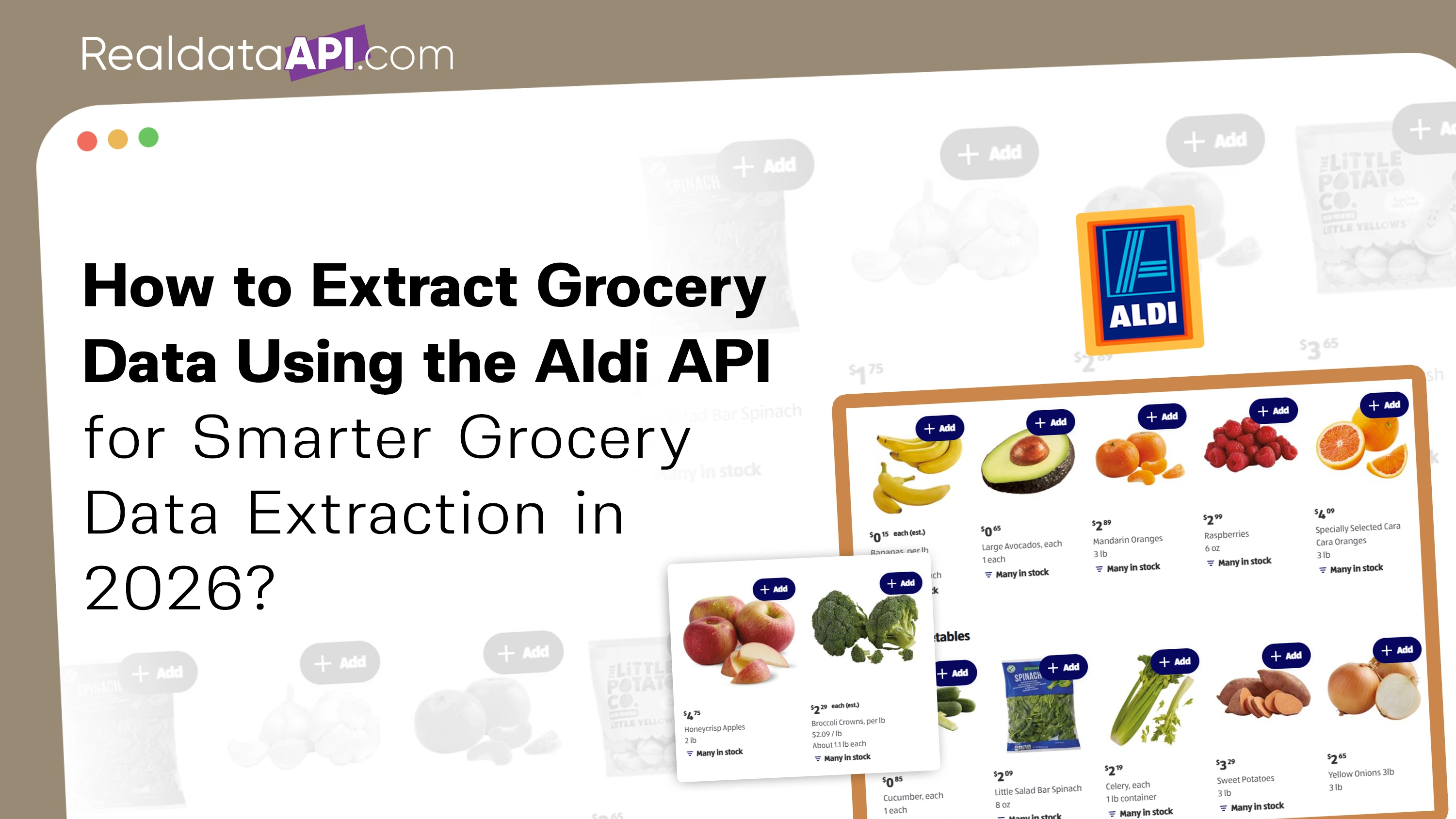 Extract Grocery Data Using the Aldi API for Retail Insights