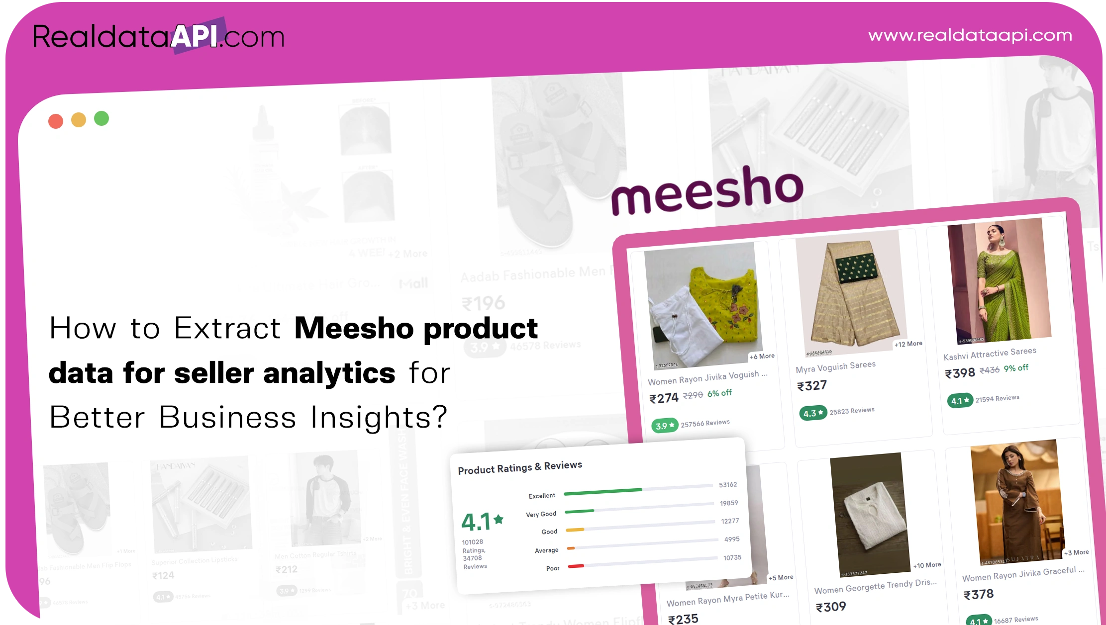 How to Extract Meesho product data for seller analytics for Better Business Insights?