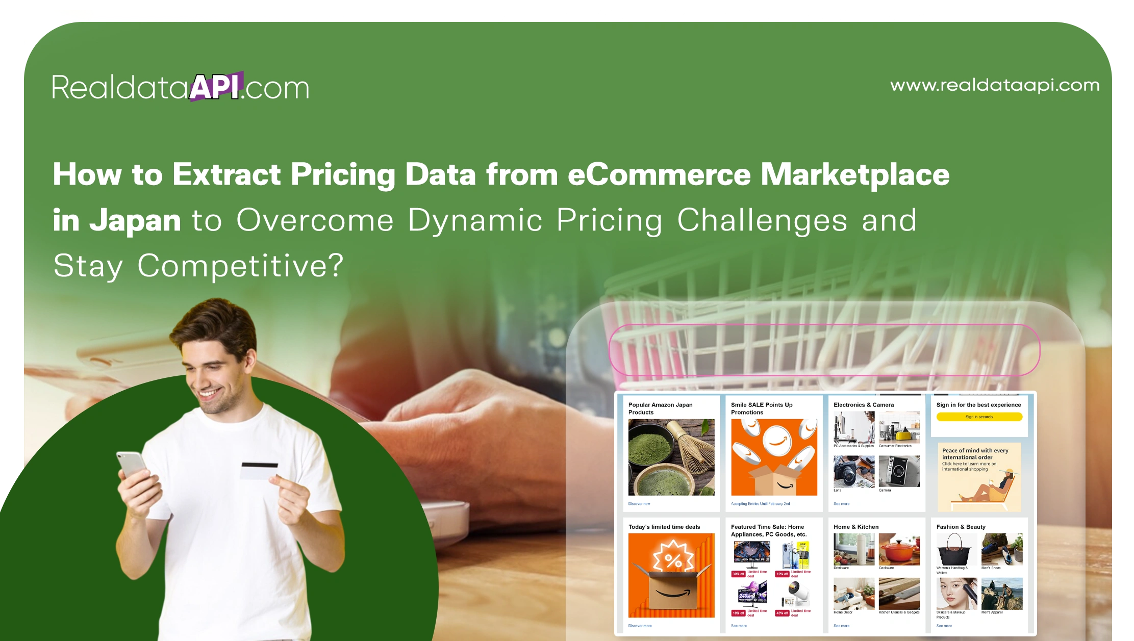 How to Extract Pricing Data from eCommerce Marketplace in Japan to Overcome Dynamic Pricing Challenges and Stay Competitive?