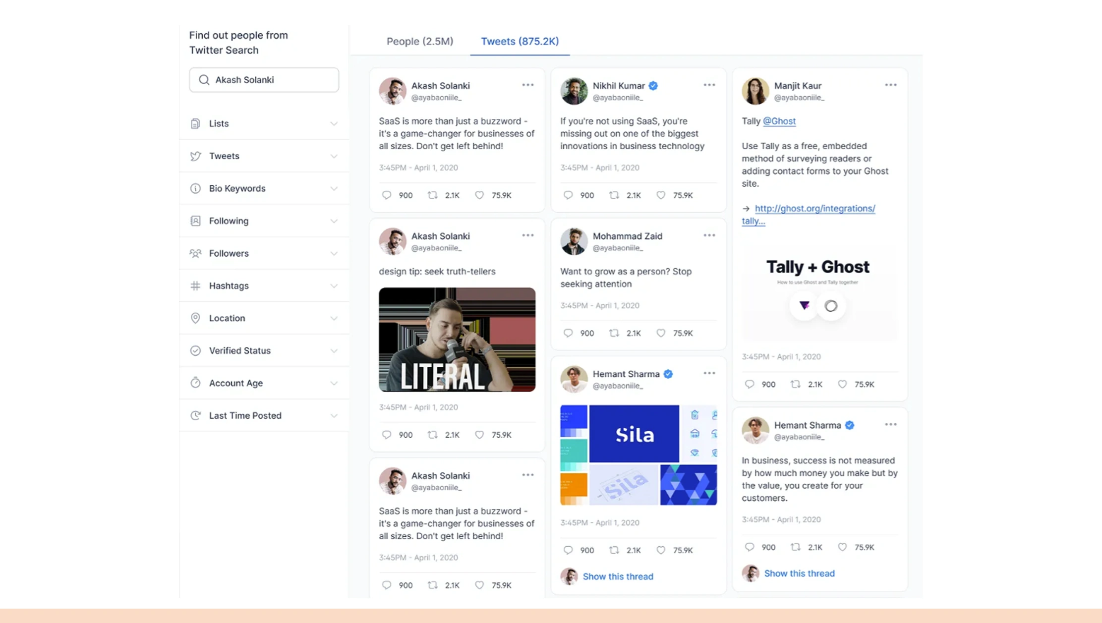 Web Scraping Tweets with Hashtags for Trend Tracking