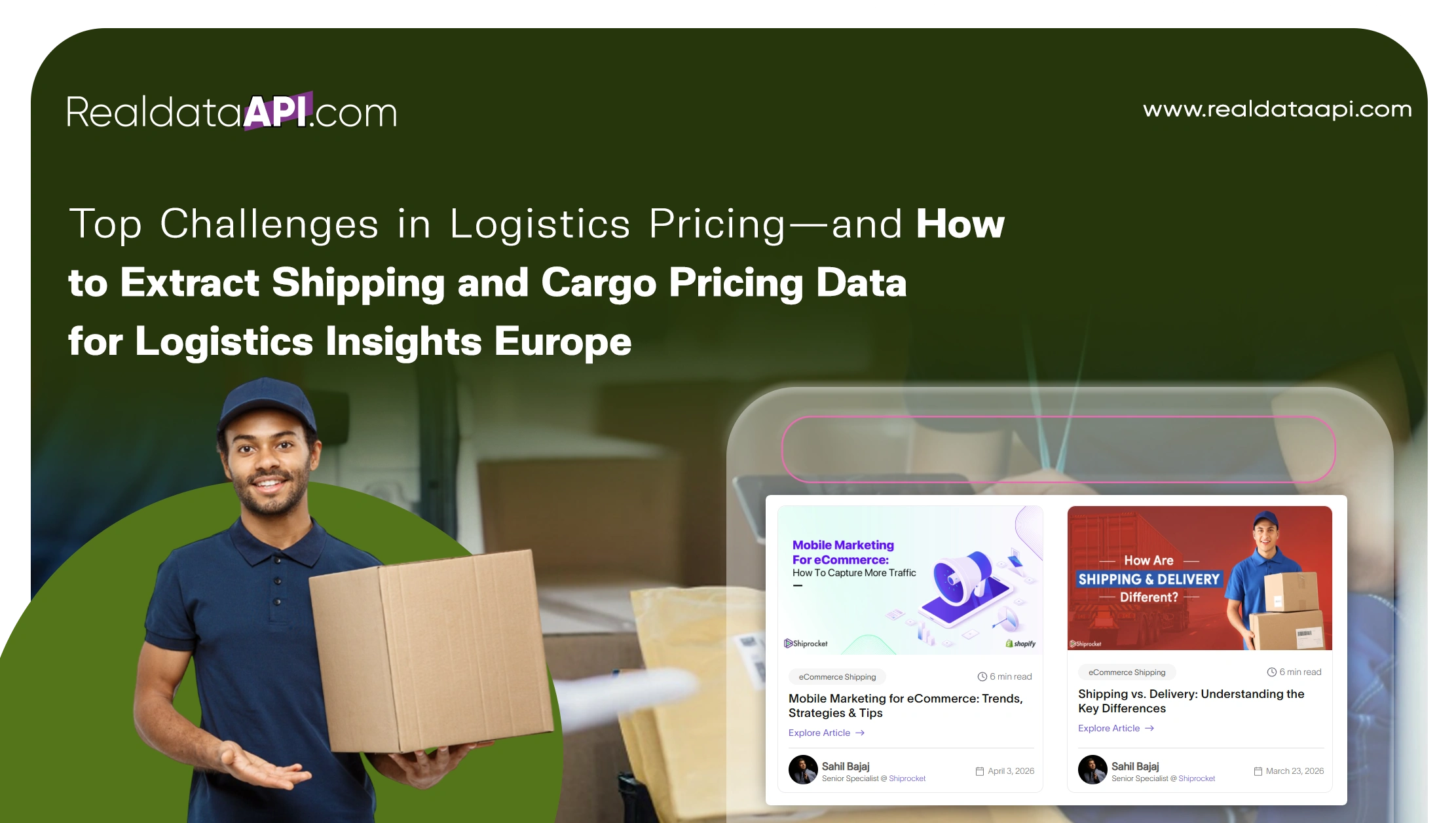 Top Challenges in Logistics Pricing—and How to Extract Shipping and Cargo Pricing Data for Logistics Insights Europe
