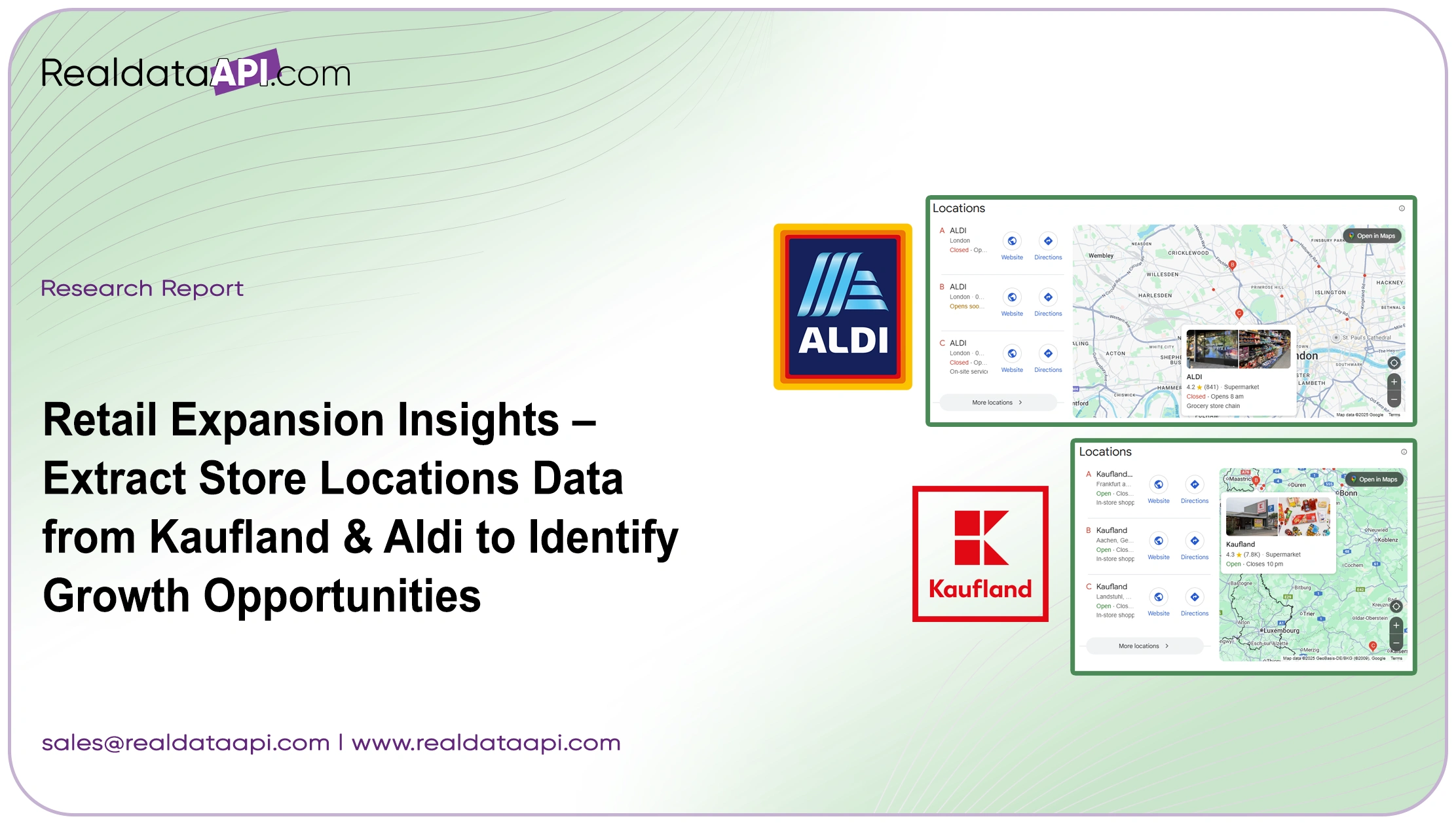 Extract Store Locations Data from Kaufland & Aldi 1 Research Report - Retail Expansion Insights – Extract Store Locations Data from Kaufland & Aldi to Identify Growth Opportunities
