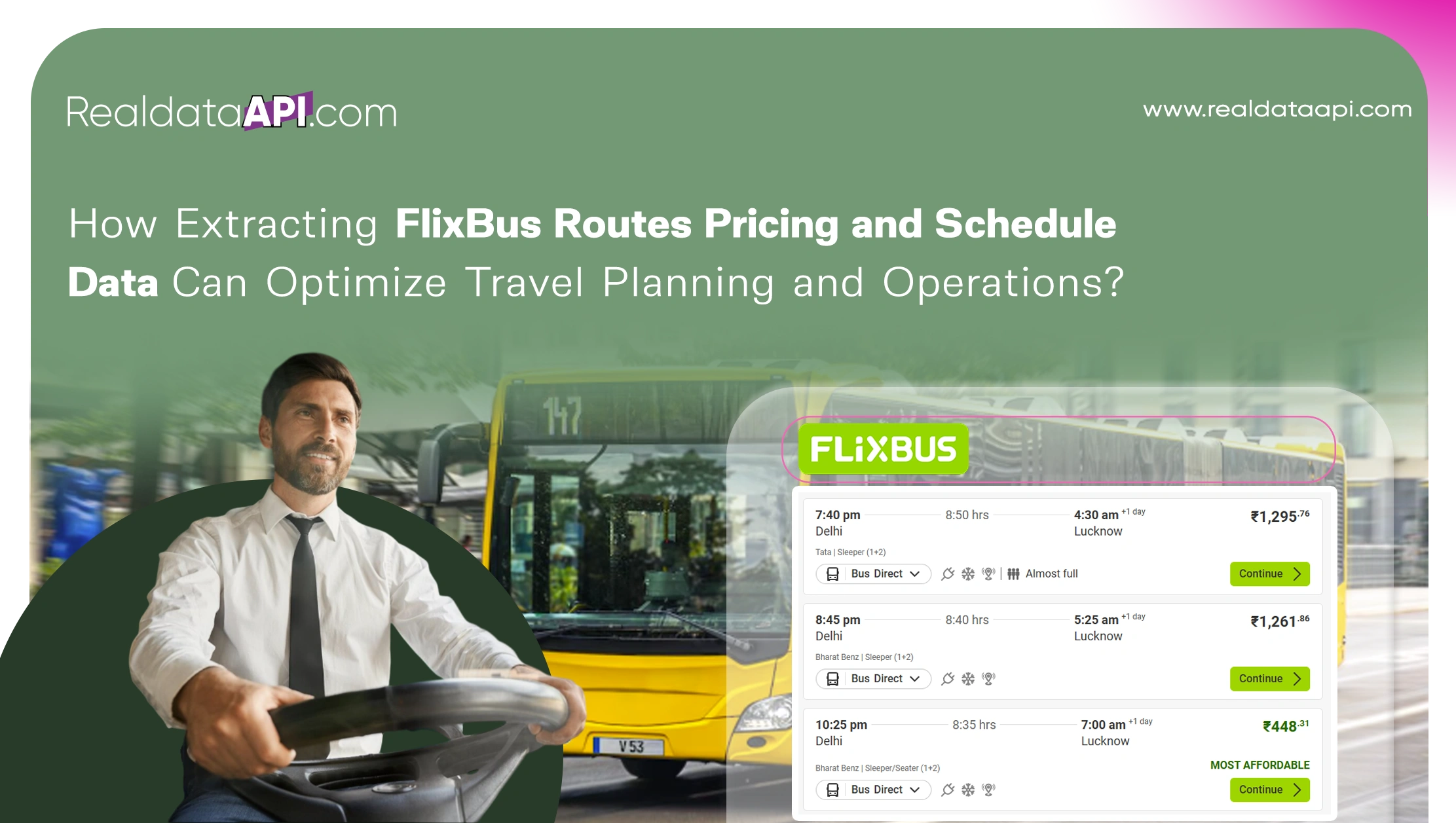 How Extracting FlixBus Routes Pricing and Schedule Data Can Optimize Travel Planning and Operations