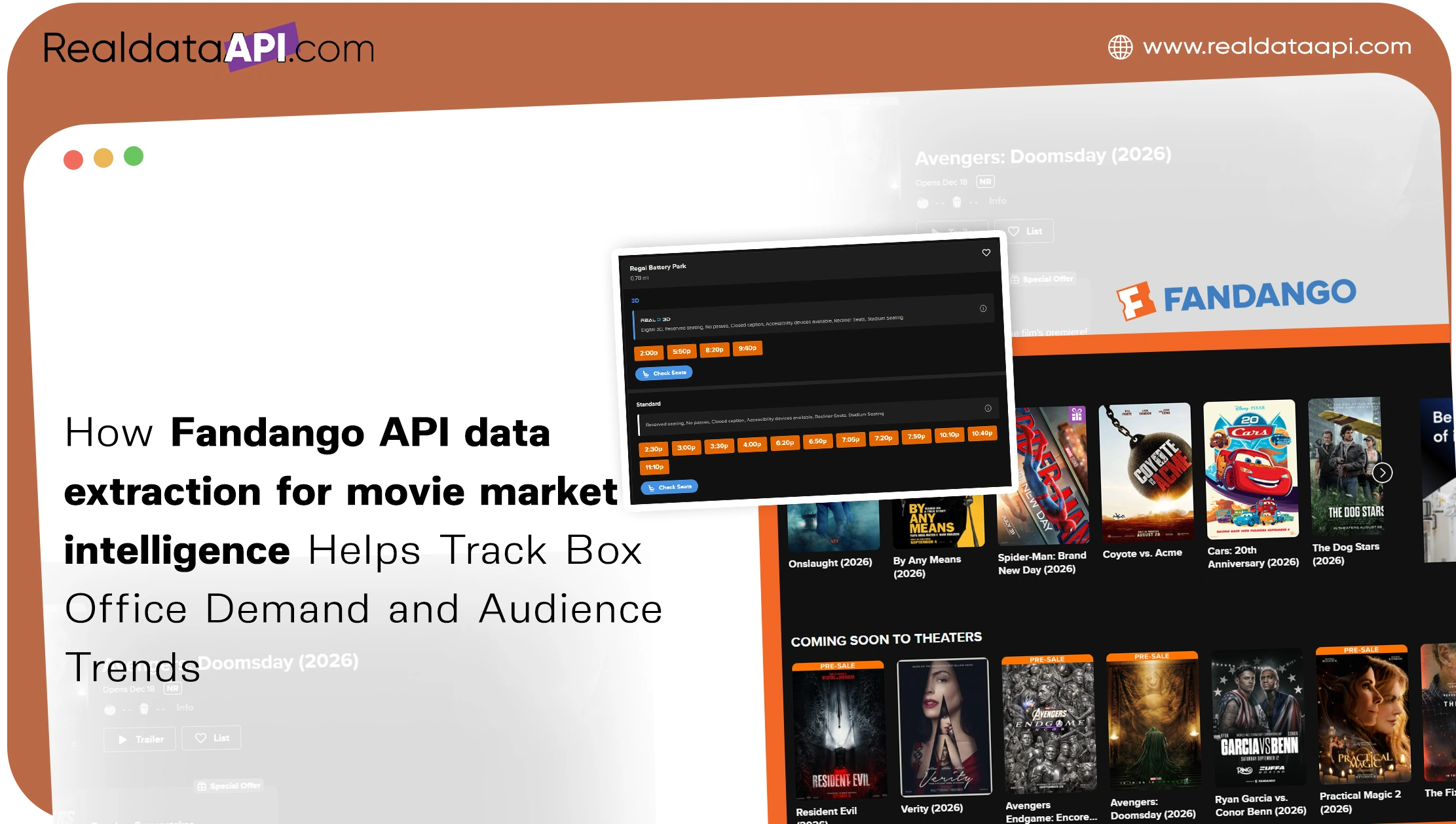 How Fandango API data extraction for movie market intelligence Helps Track Box Office Demand and Audience Trends