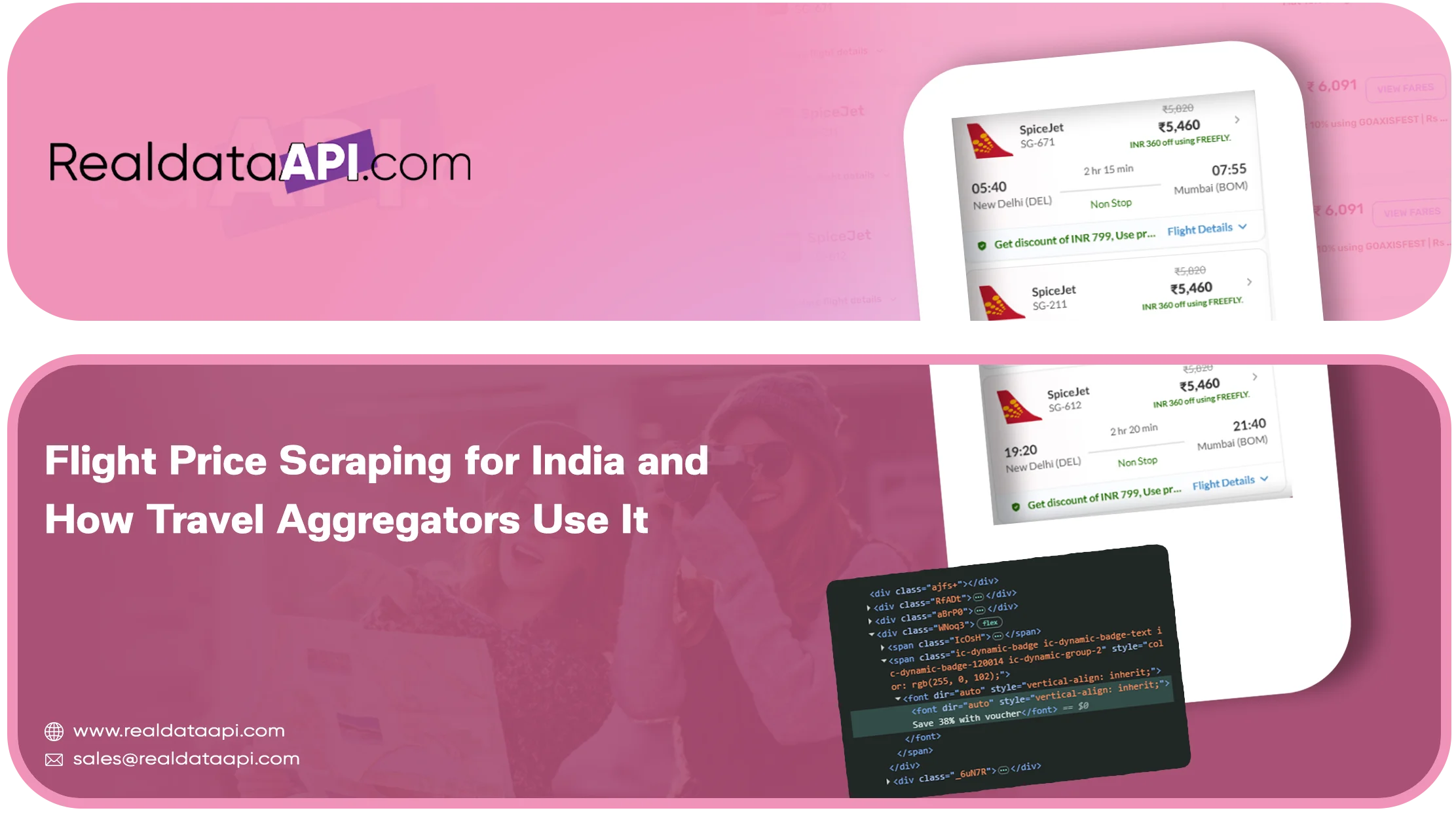 Flight Price Scraping for India and How Travel Aggregators Use It