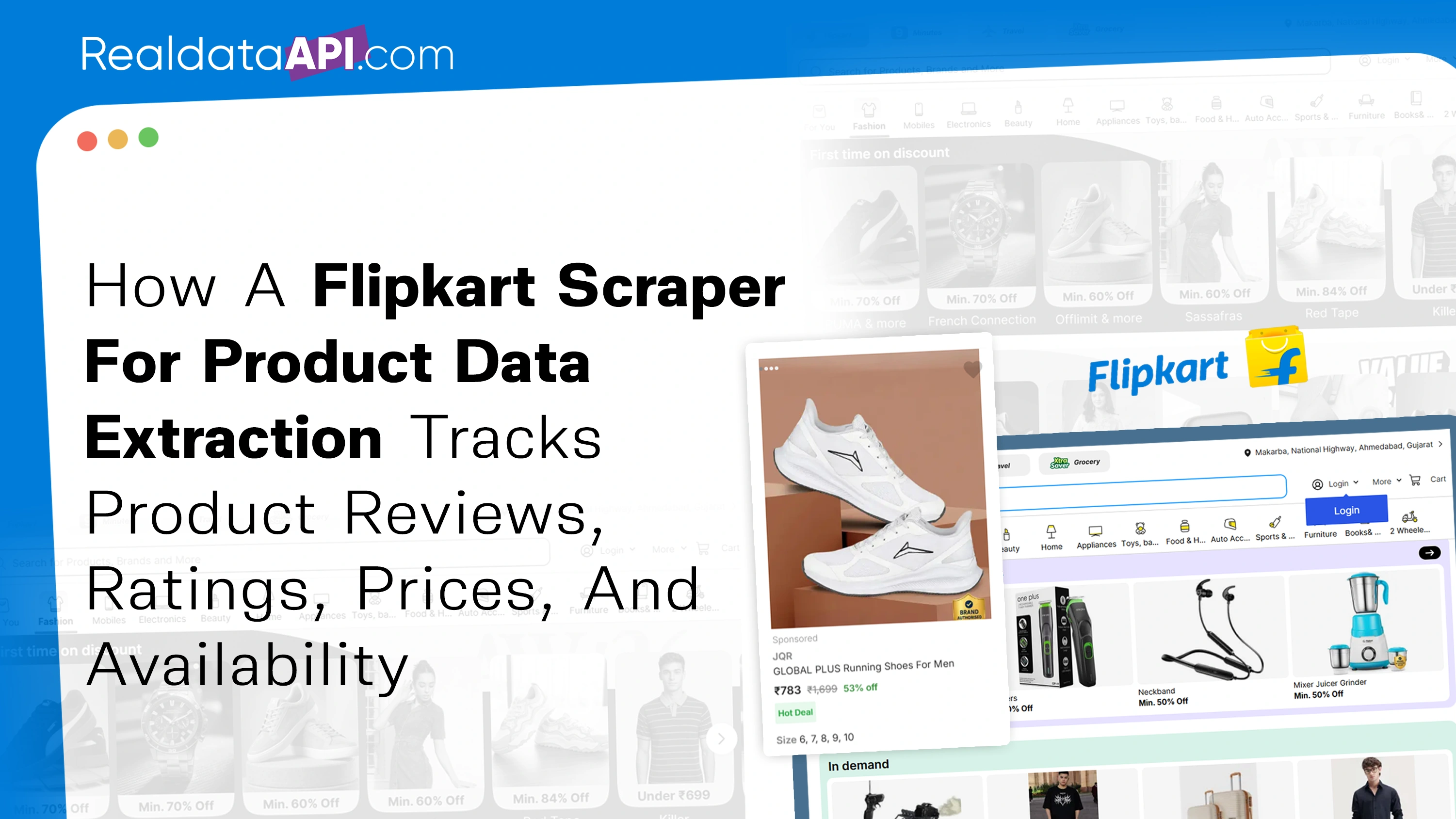 Flipkart scraper for product data extraction