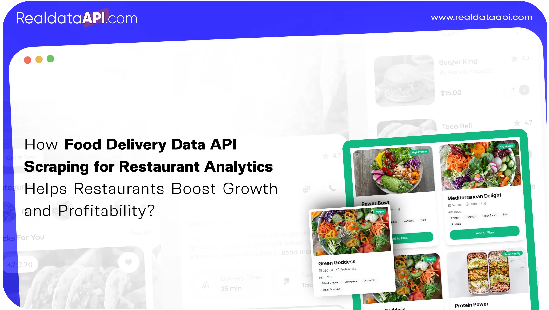 How Food Delivery Data API Scraping for Restaurant Analytics Helps Restaurants Boost Growth and Profitability?
