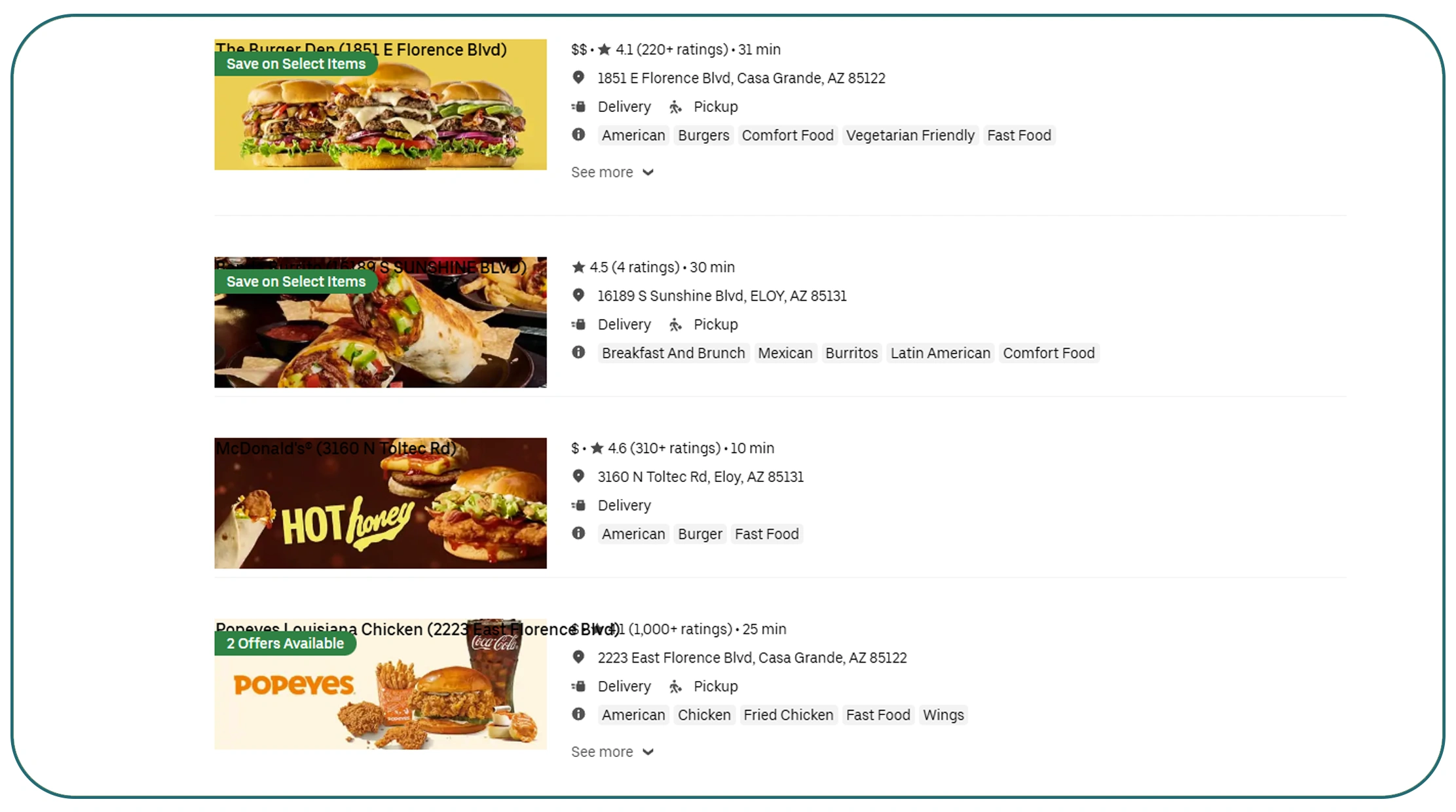 Use Case: Restaurant Listing & Market Density Analysis