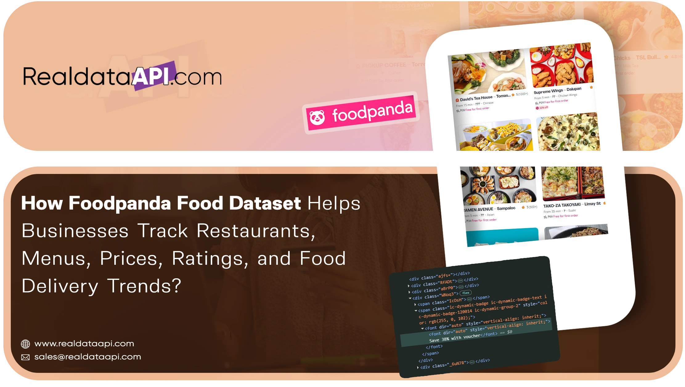 How Foodpanda Food Dataset Helps Businesses Track Restaurants, Menus, Prices, Ratings, and Food Delivery Trends?