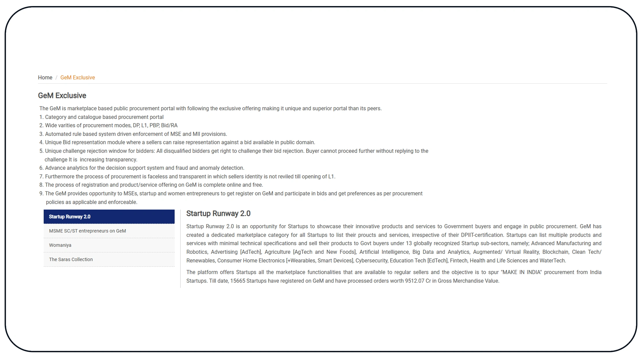 Key Use Cases for GeM Tender Intelligence API