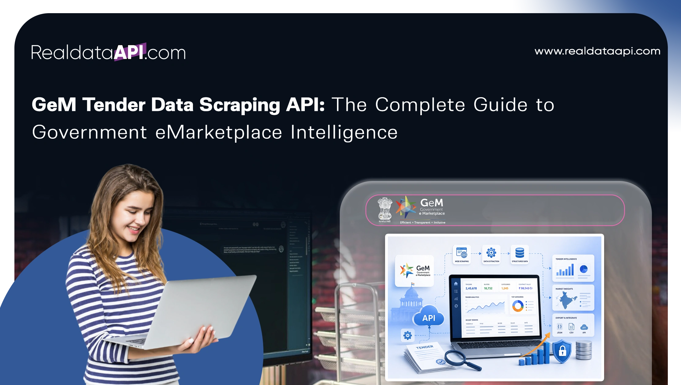 GeM Tender Data Scraping API: The Complete Guide to Government eMarketplace Intelligence