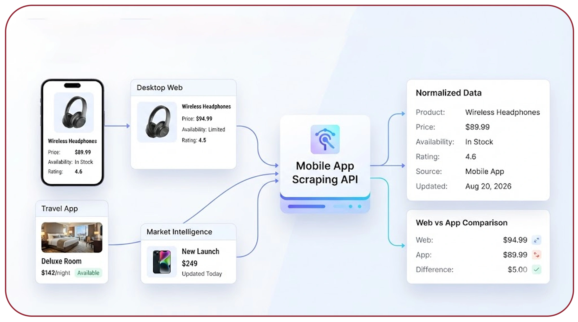 Mobile App Scraping API