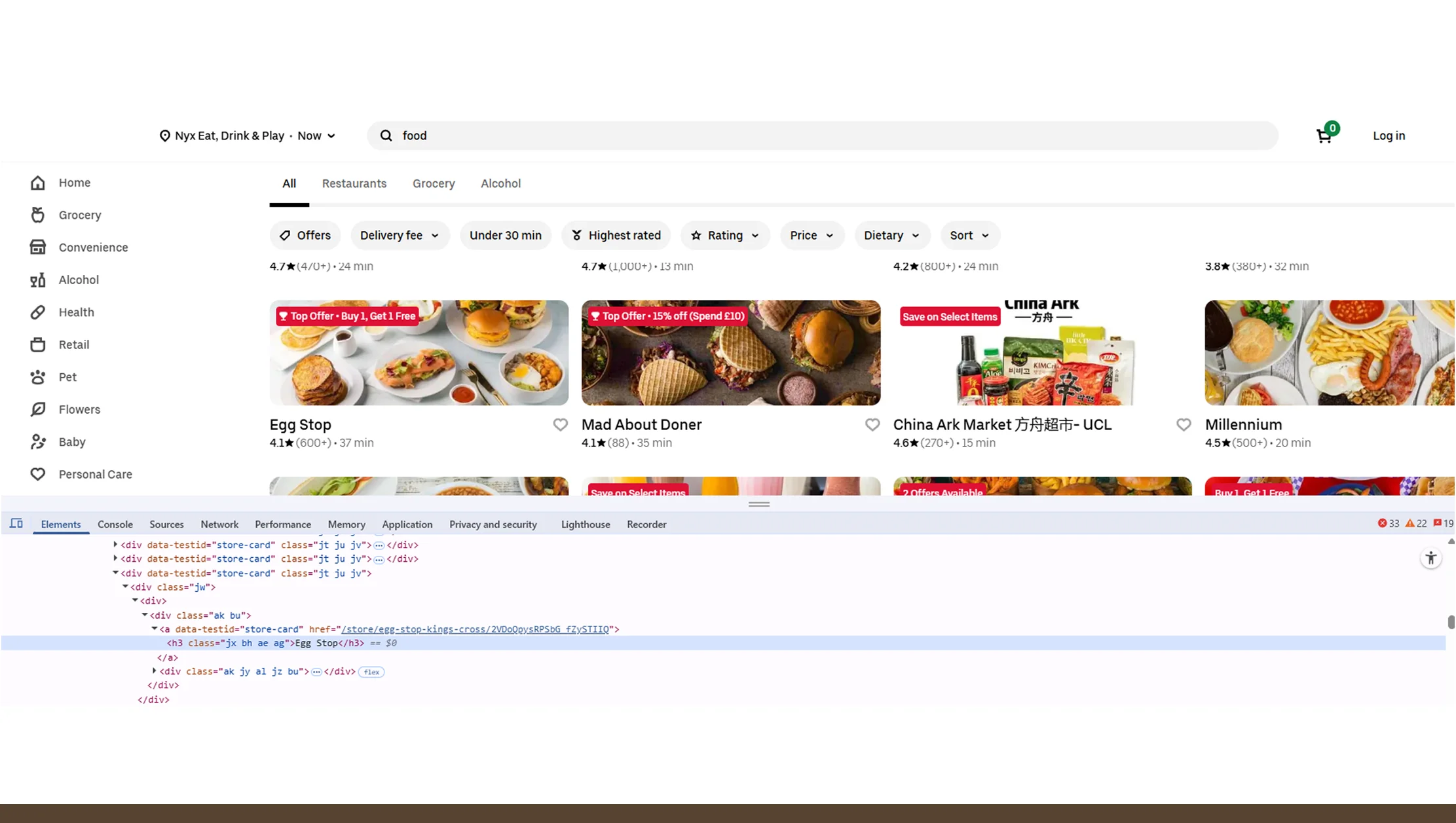 Competitive Benchmarking: Popular Cuisines by Region API Scraping
