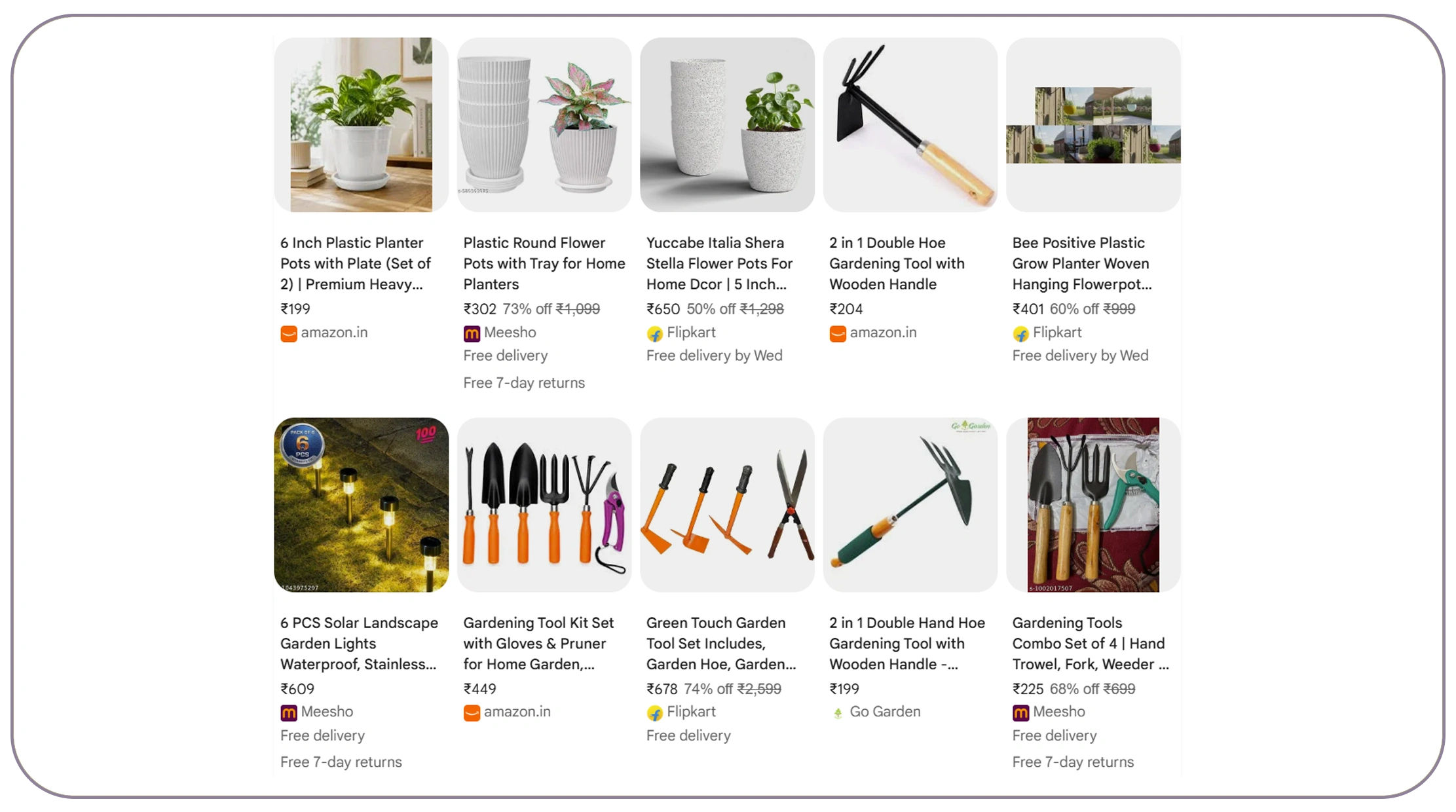 scrape Google Shopping product data using API